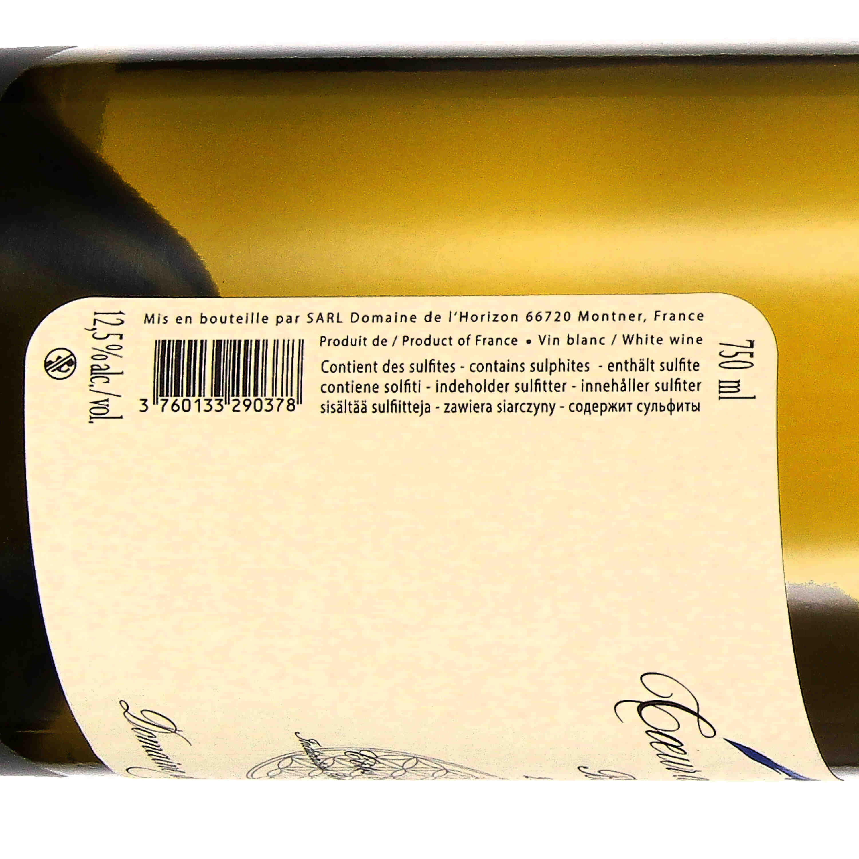Coeur de l `Esprit  blanc 2022 VdP des Côtes Catalanes