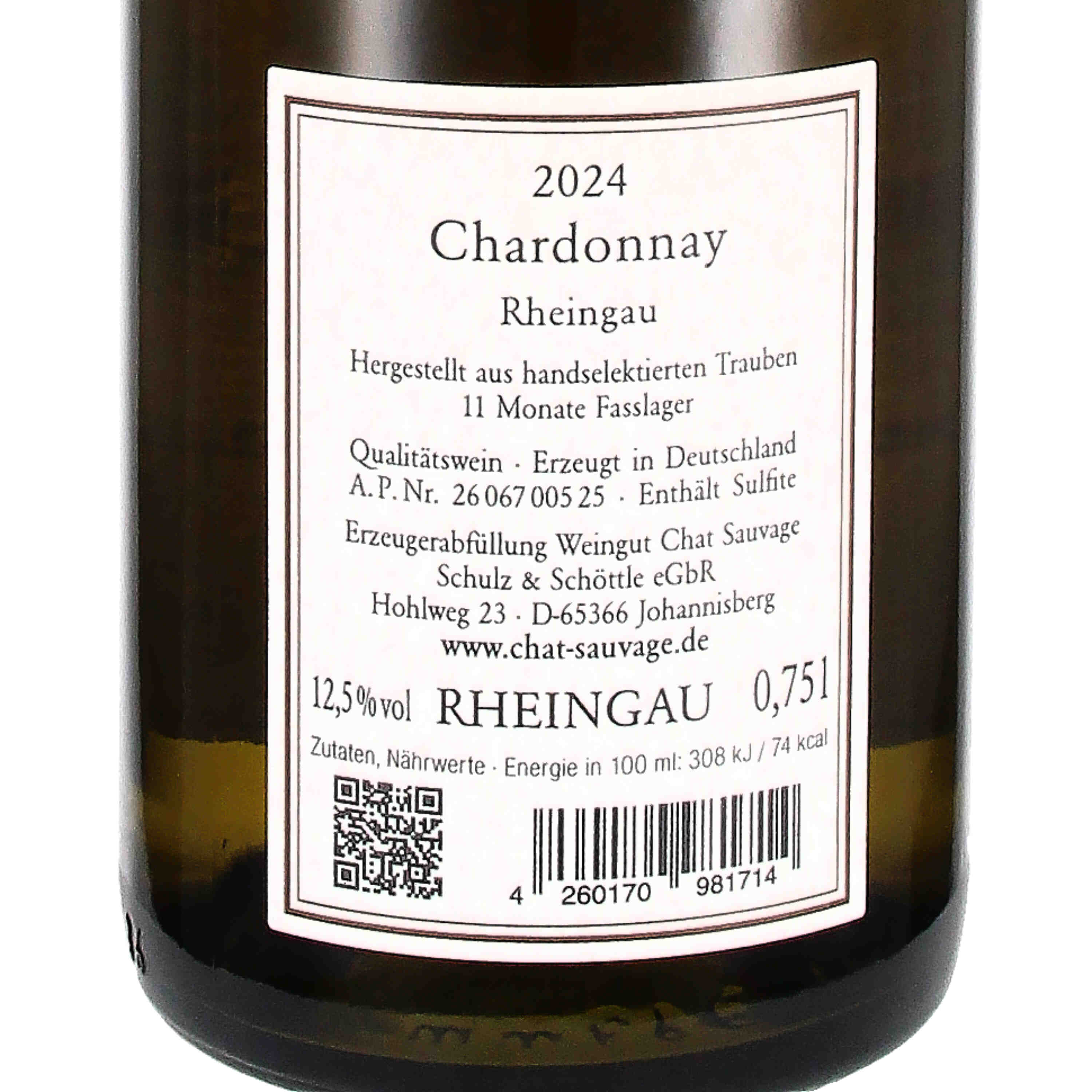 Rheingau Chardonnay 2024, Qw