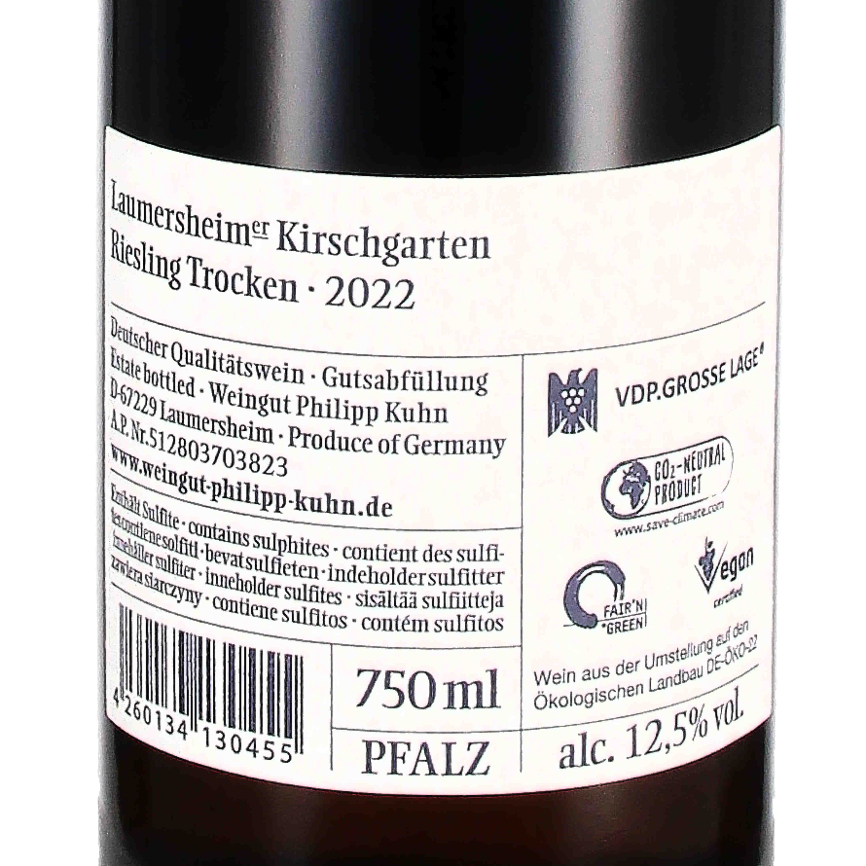 Riesling Kirschgarten Großes Gewächs 2022
