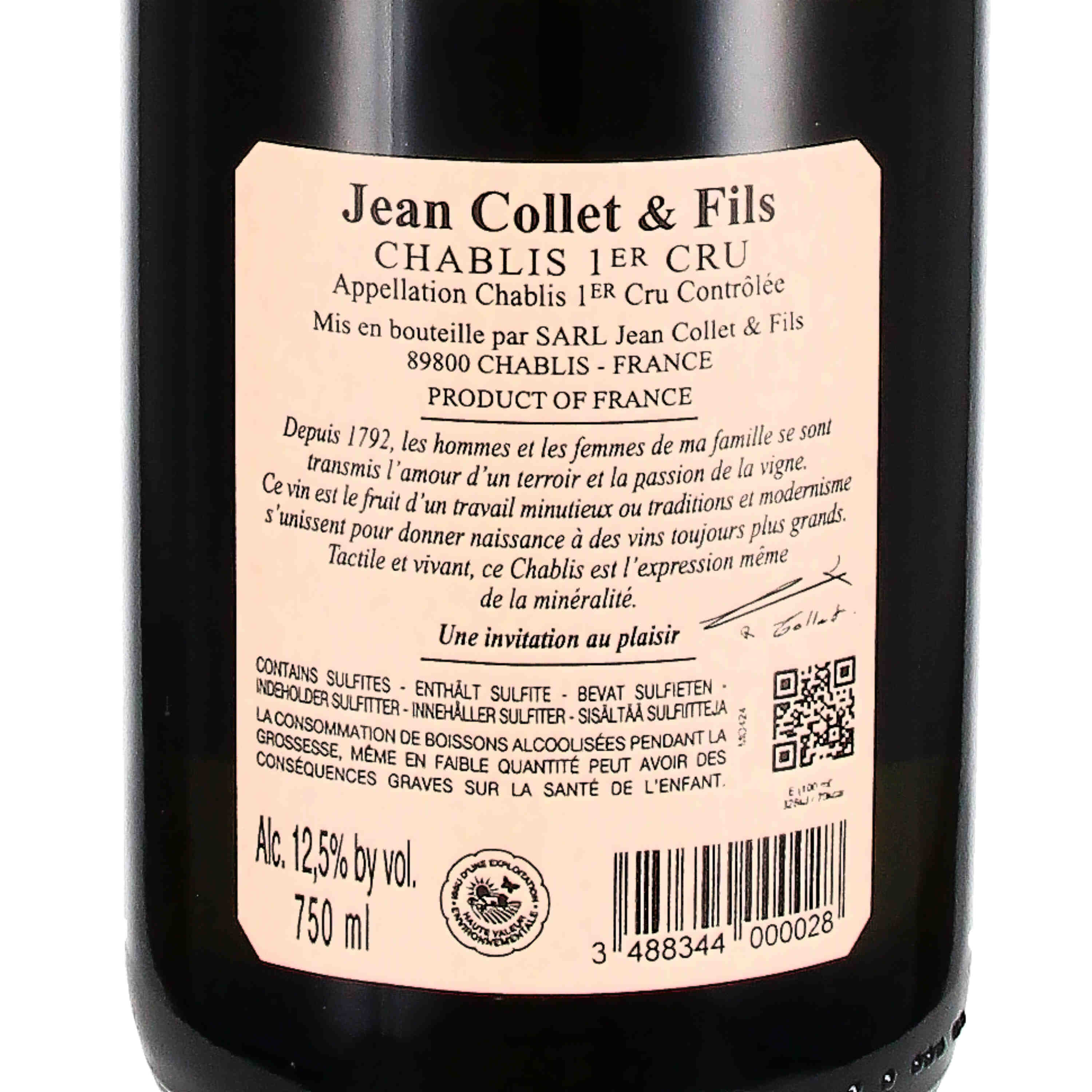 Chablis 1er Cru AC Montmains 2024