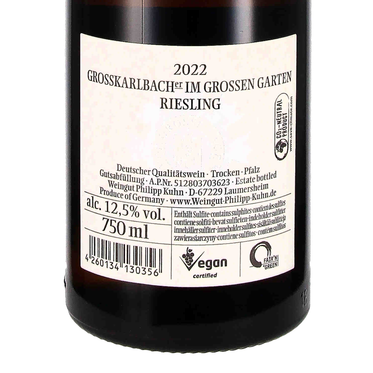 Riesling "Im großen Garten" VDP.Grosses Gewächs 2022, Qw