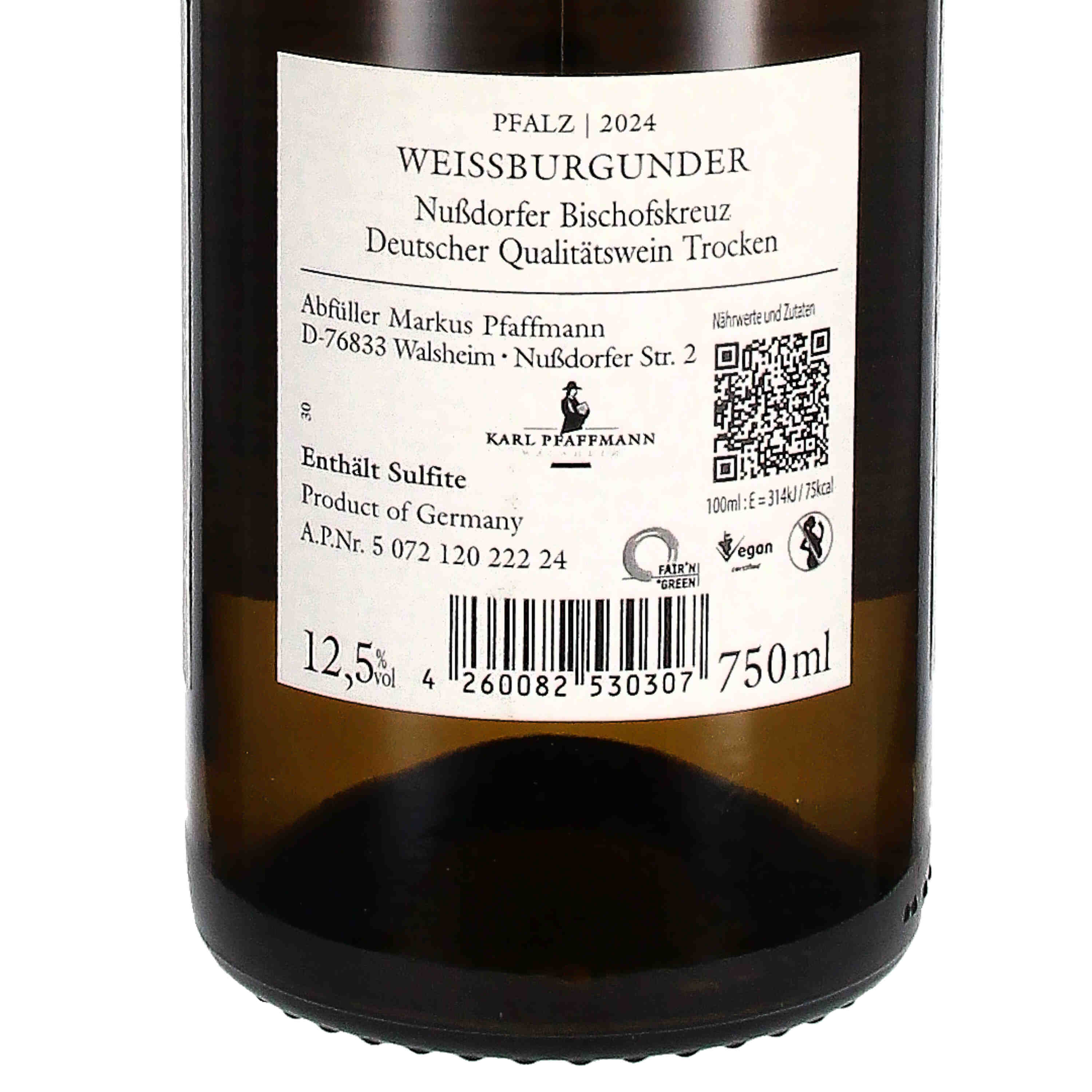 Weissburgunder "Nussdorfer Bischofskreuz" 2024