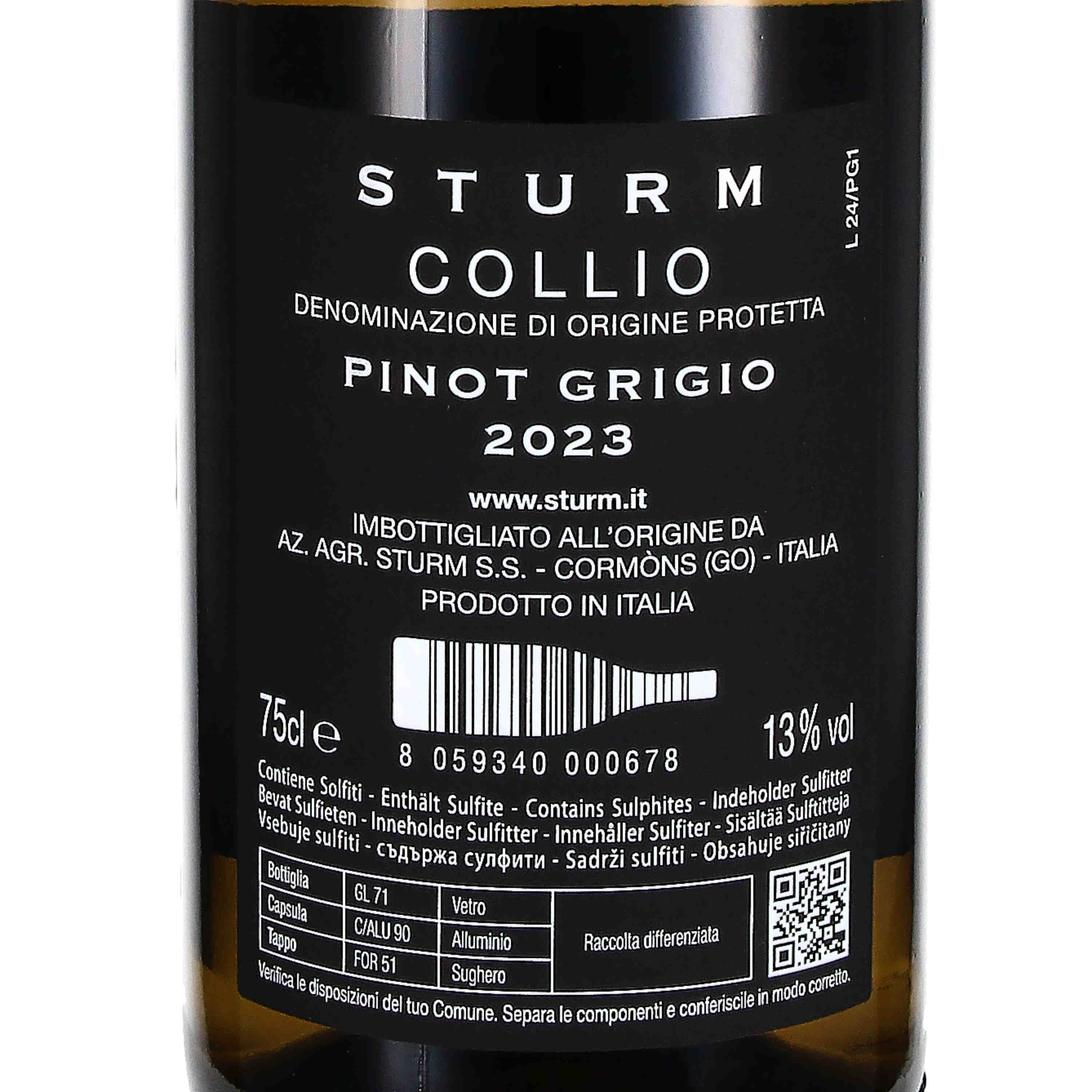 Pinot Grigio DOC Collio 2023