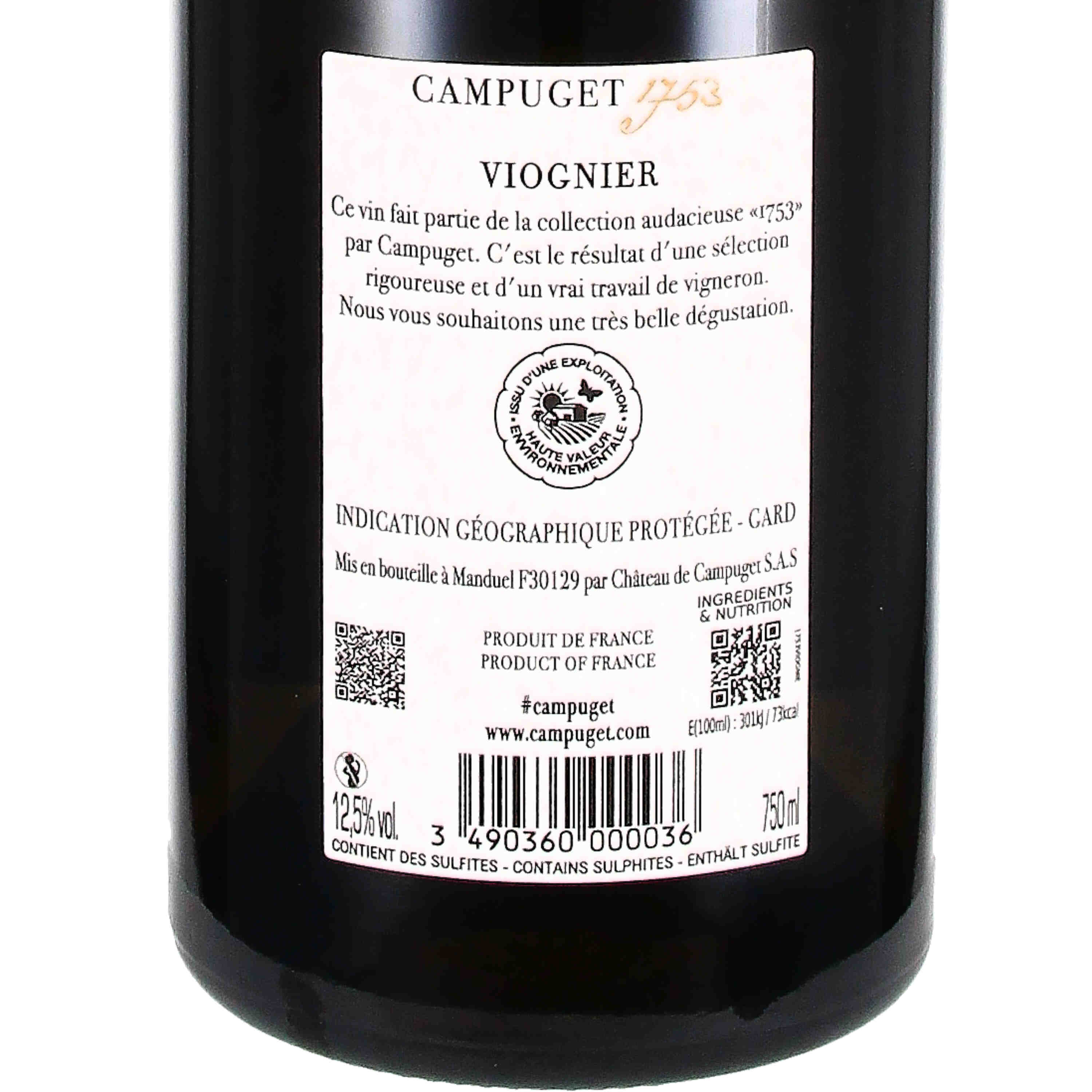 Viognier "1753" IGP Gard 2024