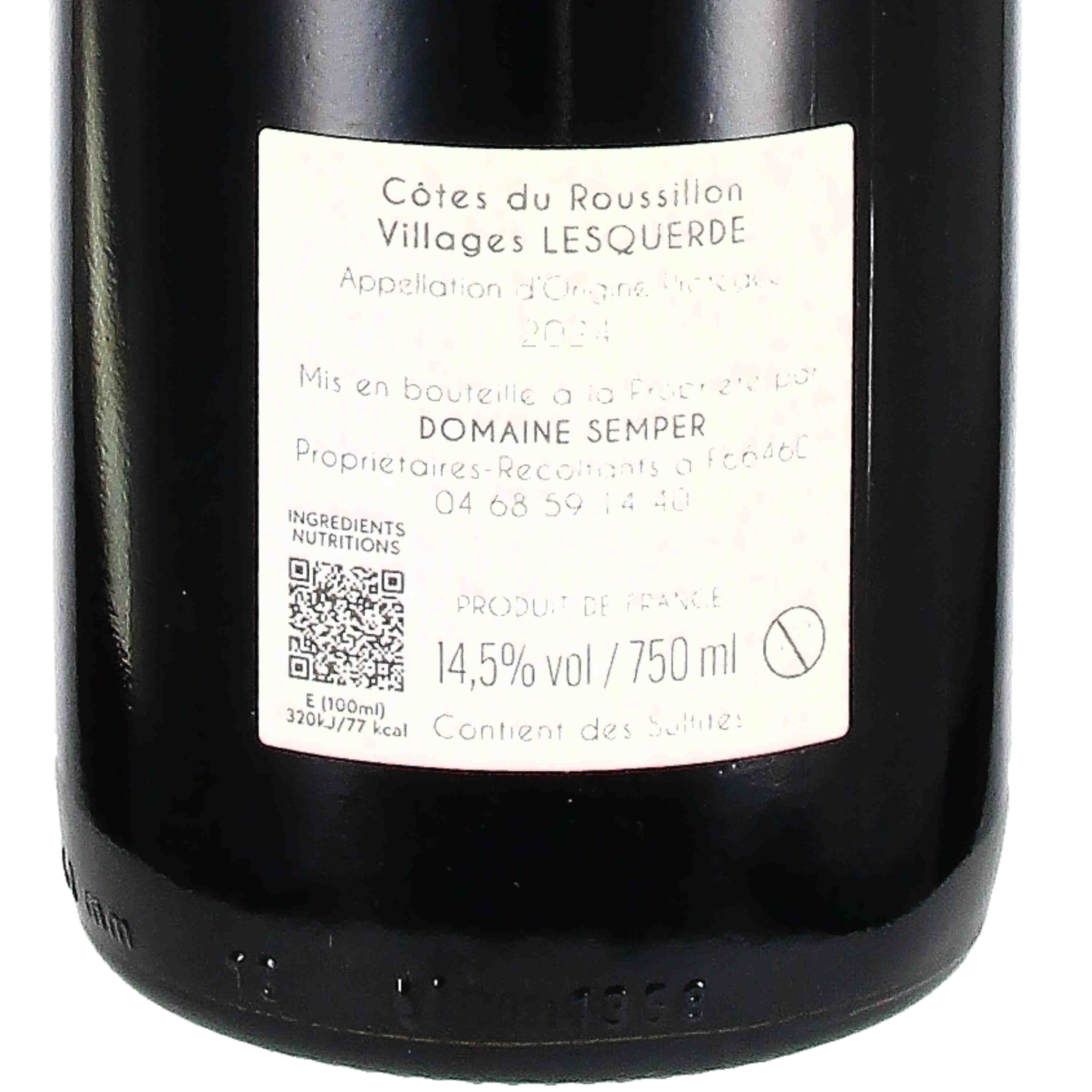 Côtes du Roussillon Village AOC rouge "Famae"