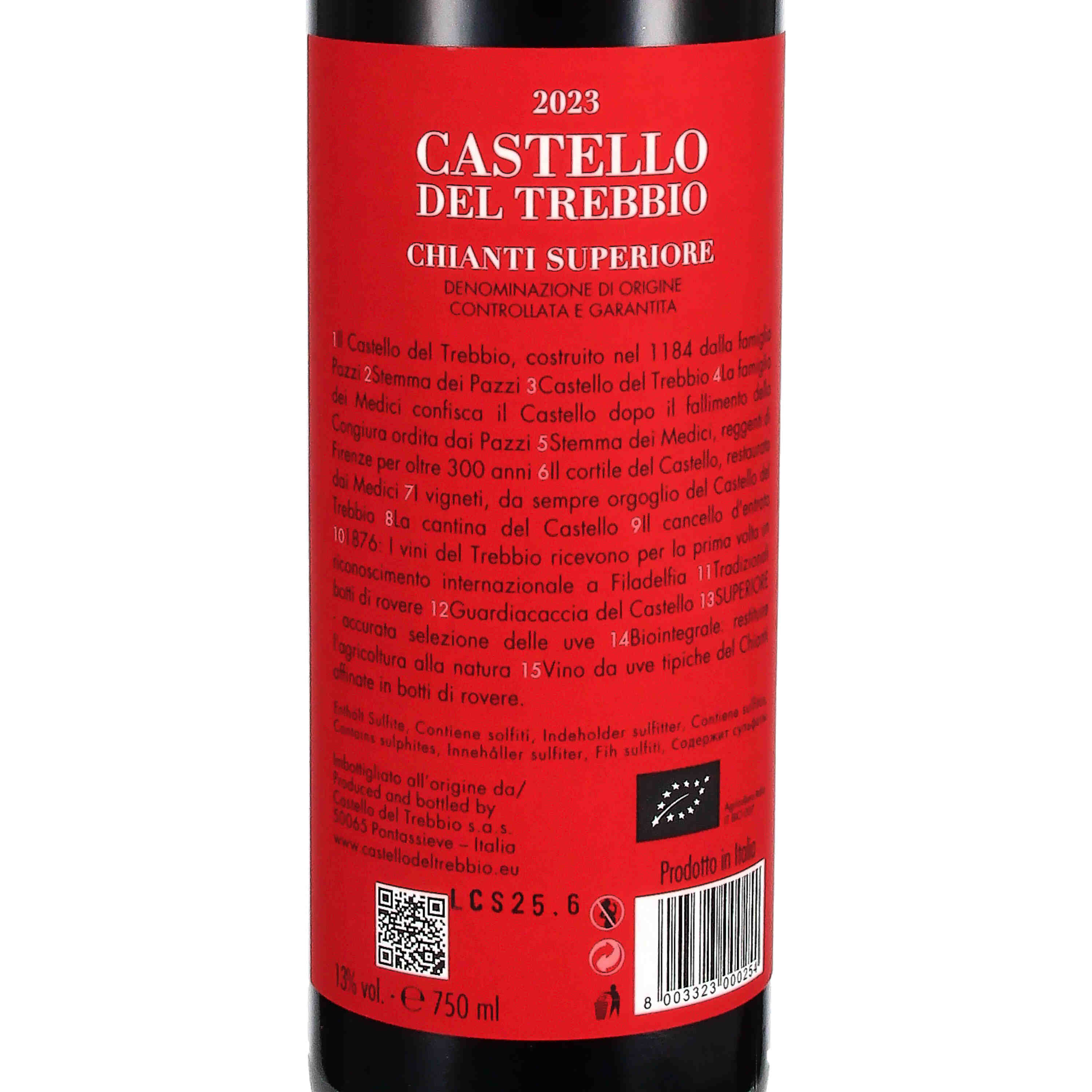 Chianti Superiore DOCG 2023 (bio)