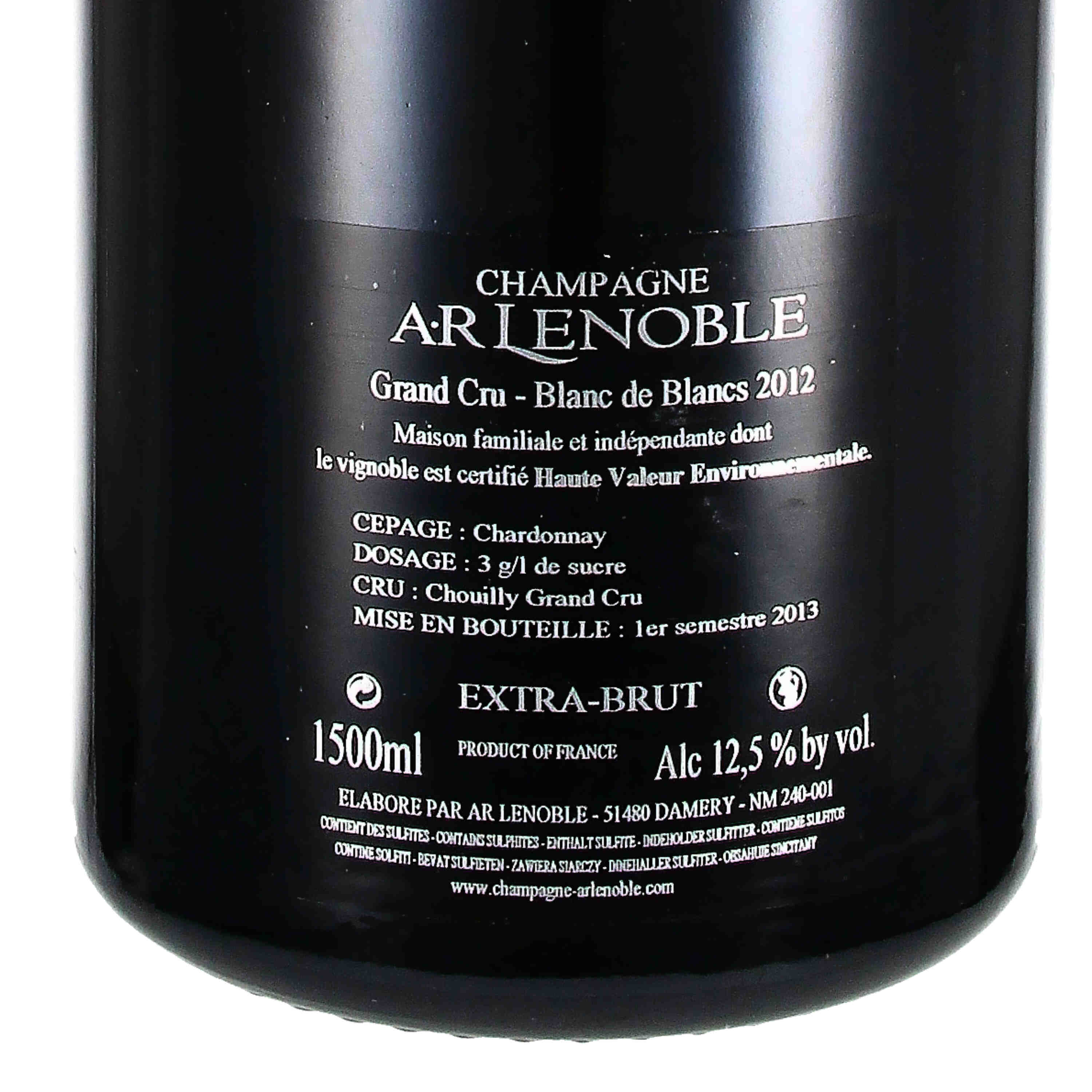 Blanc de Blancs Grand Cru Chouilly extra-brut MAGNUM 2012