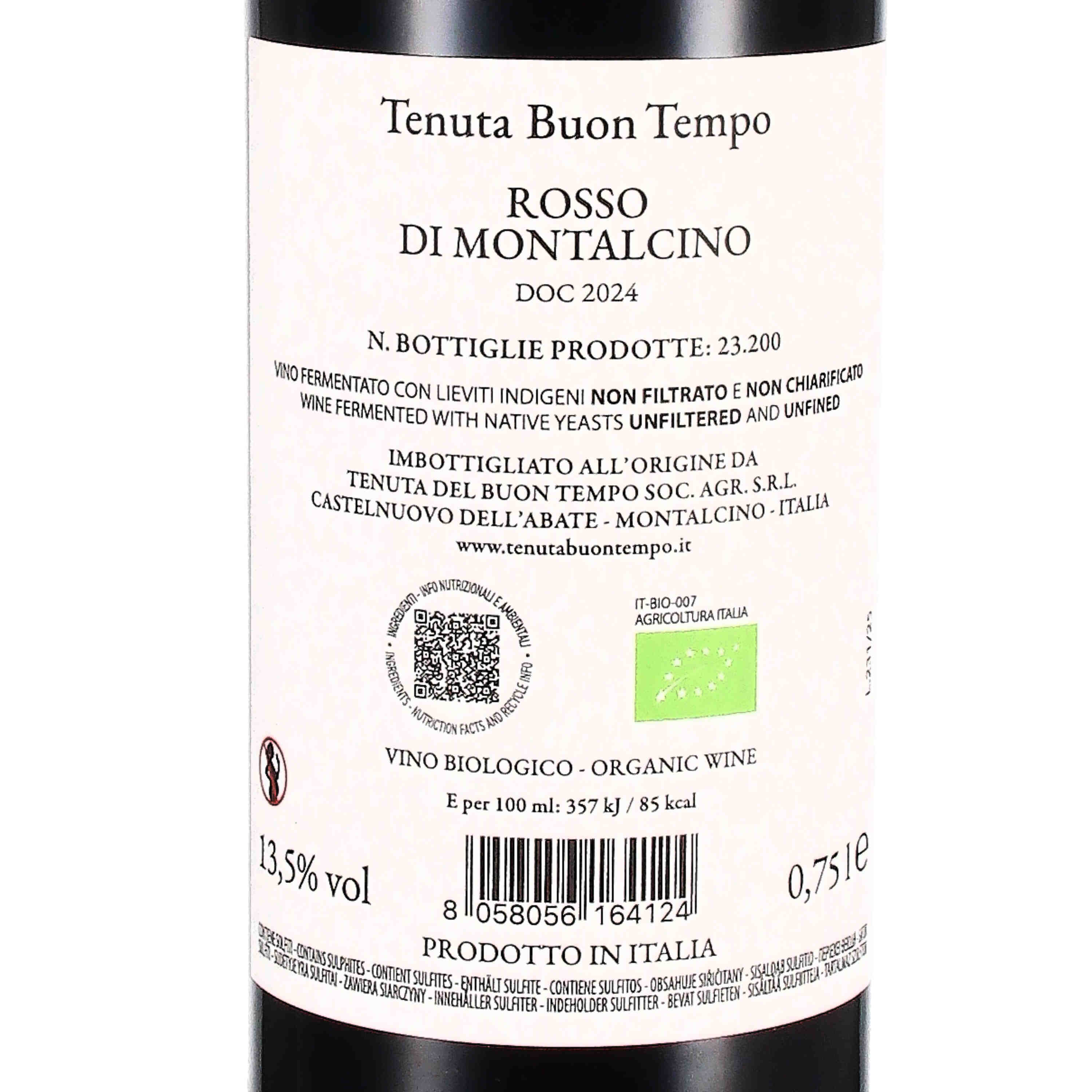 Rosso di Montalcino DOC 2024 (bio)