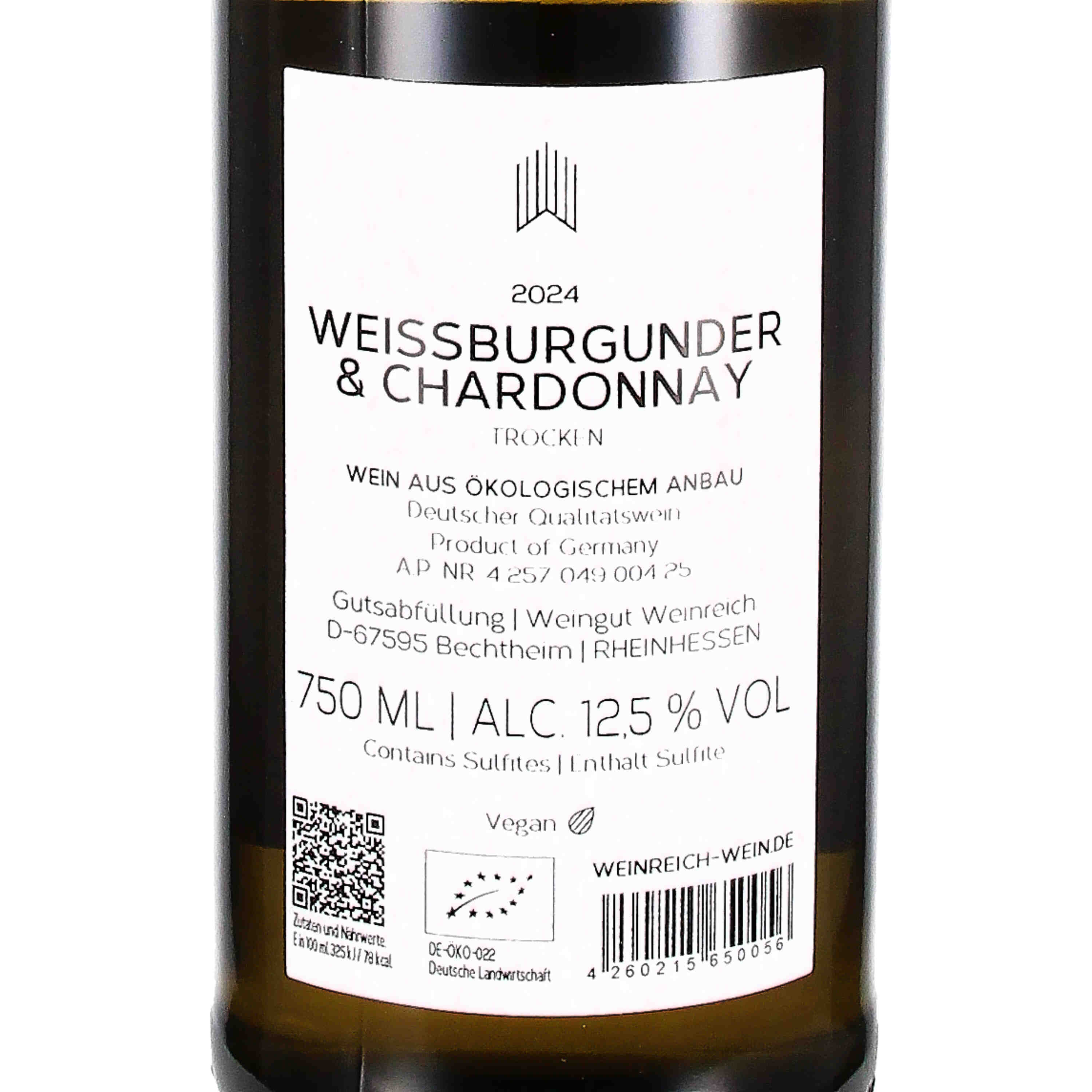 Chardonnay & Weissburgunder trocken 2024 (bio)