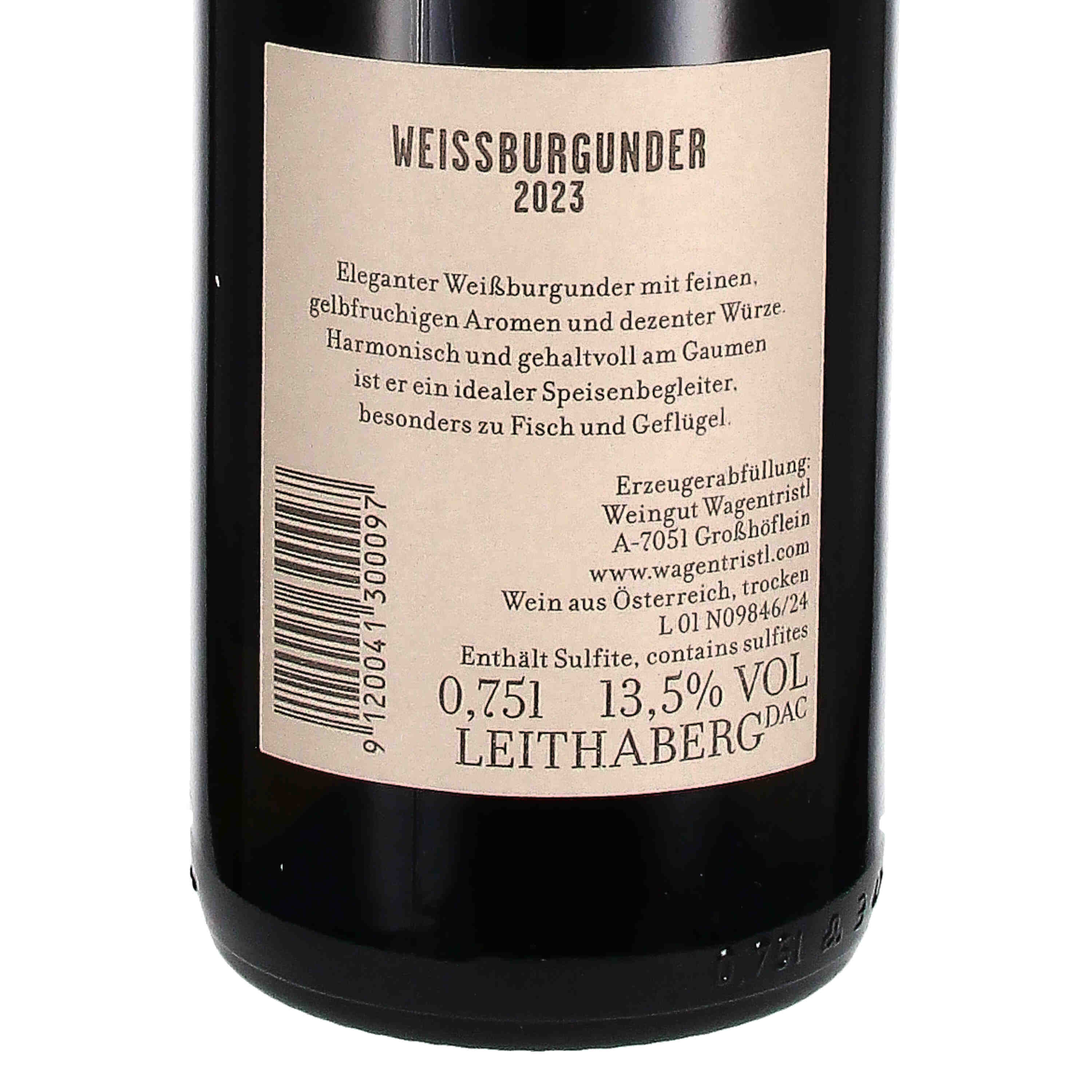 Weissburgunder Leithaberg DAC 2023, Qw