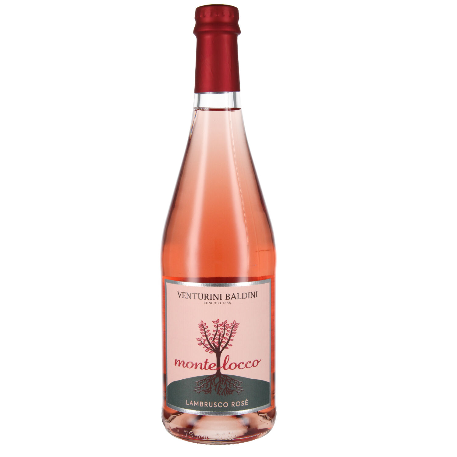 Montelocco Lambrusco frizzante Rosato semi-secco IGP Emilia
