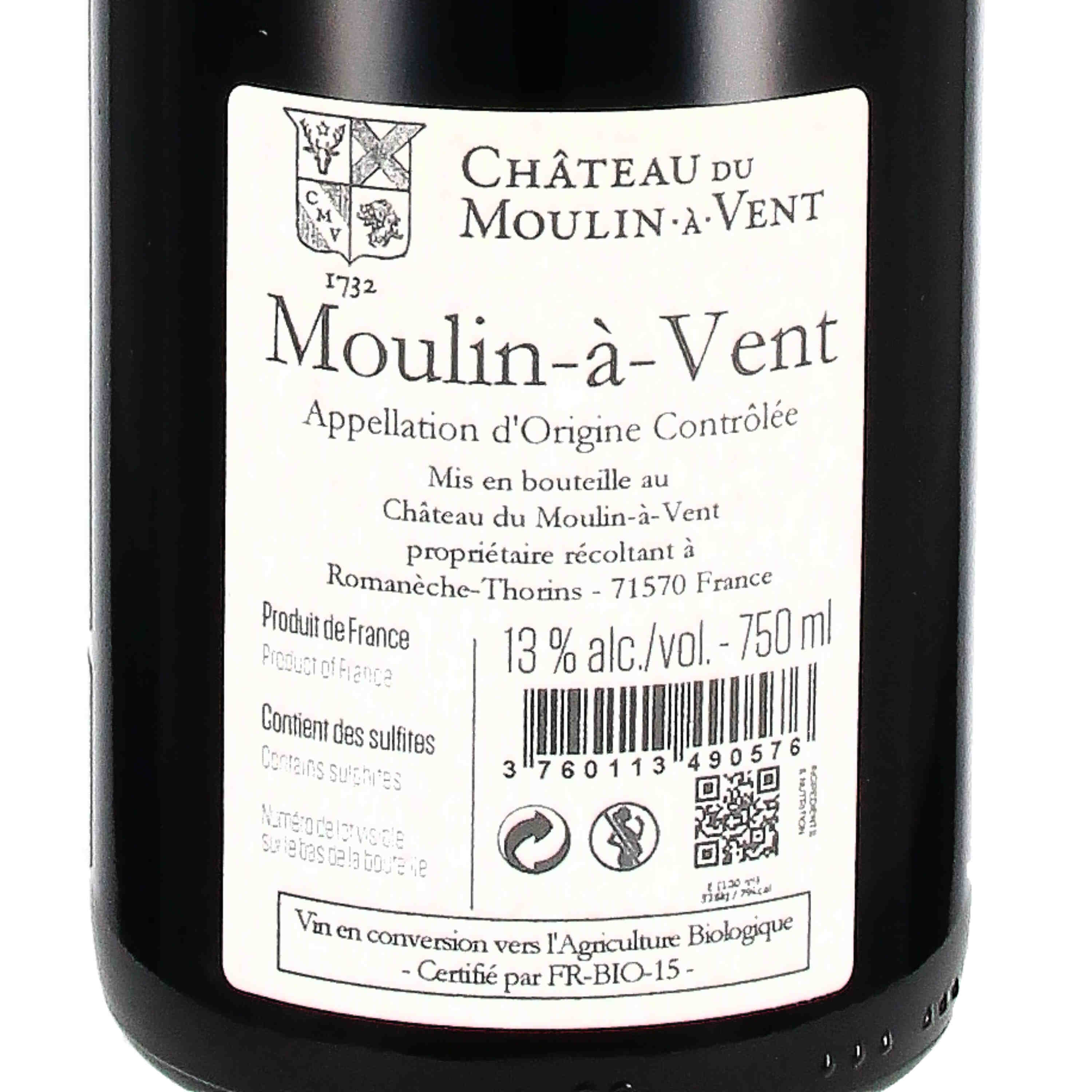 Moulin-à-Vent AOC "Le Champ de Cour" 2023