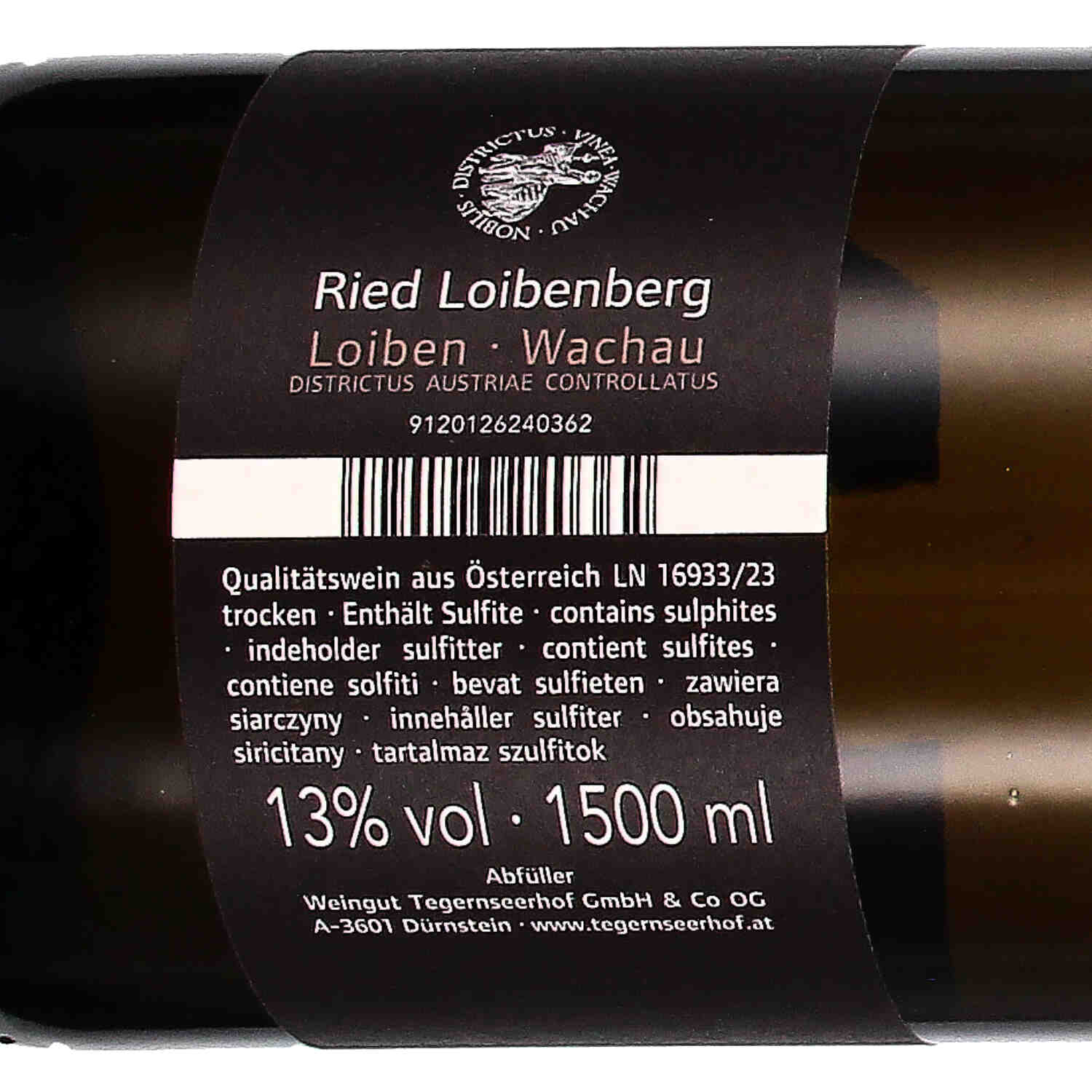 Grüner Veltliner Smaragd Loibenberg 2022, Qw  - Magnum