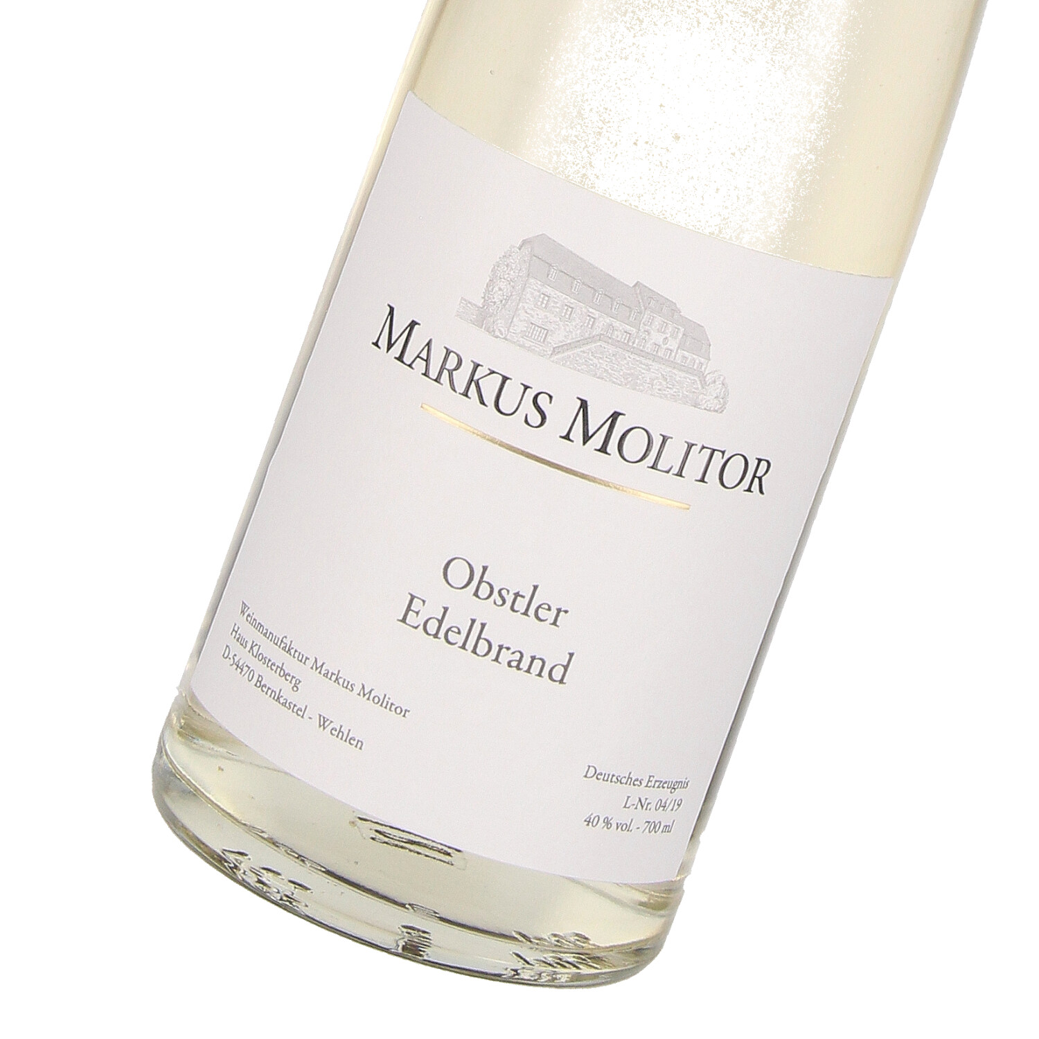 Obstler Edelbrand, 40% vol. alc.