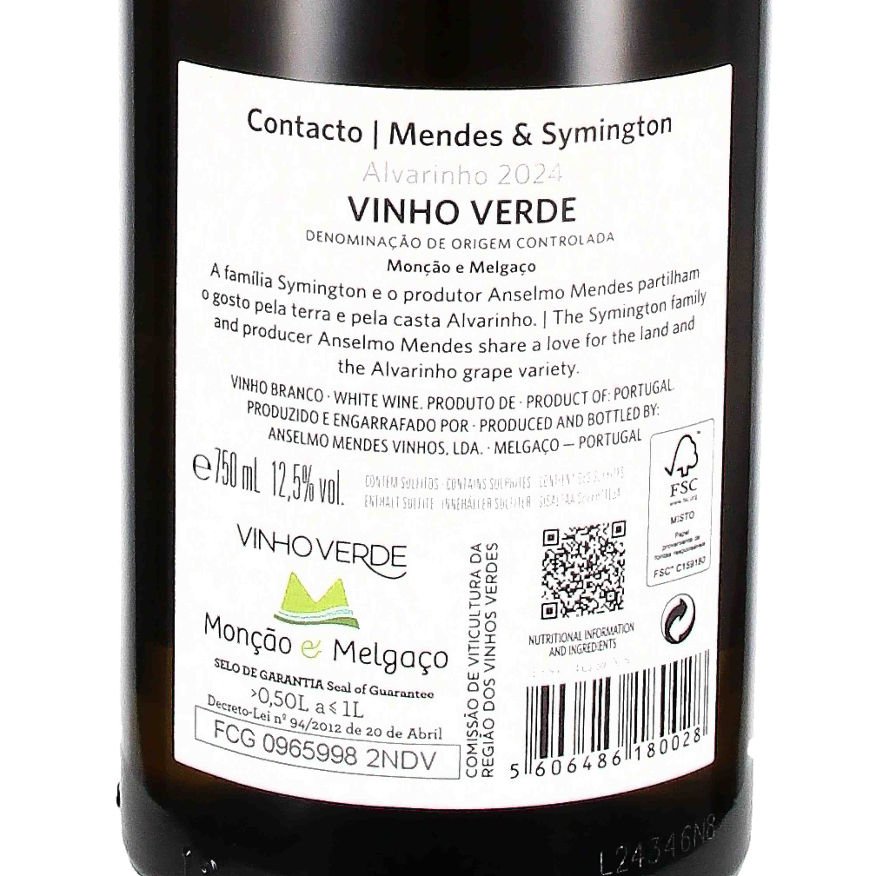 Contacto Alvarinho DOC Vinho Verde 2024