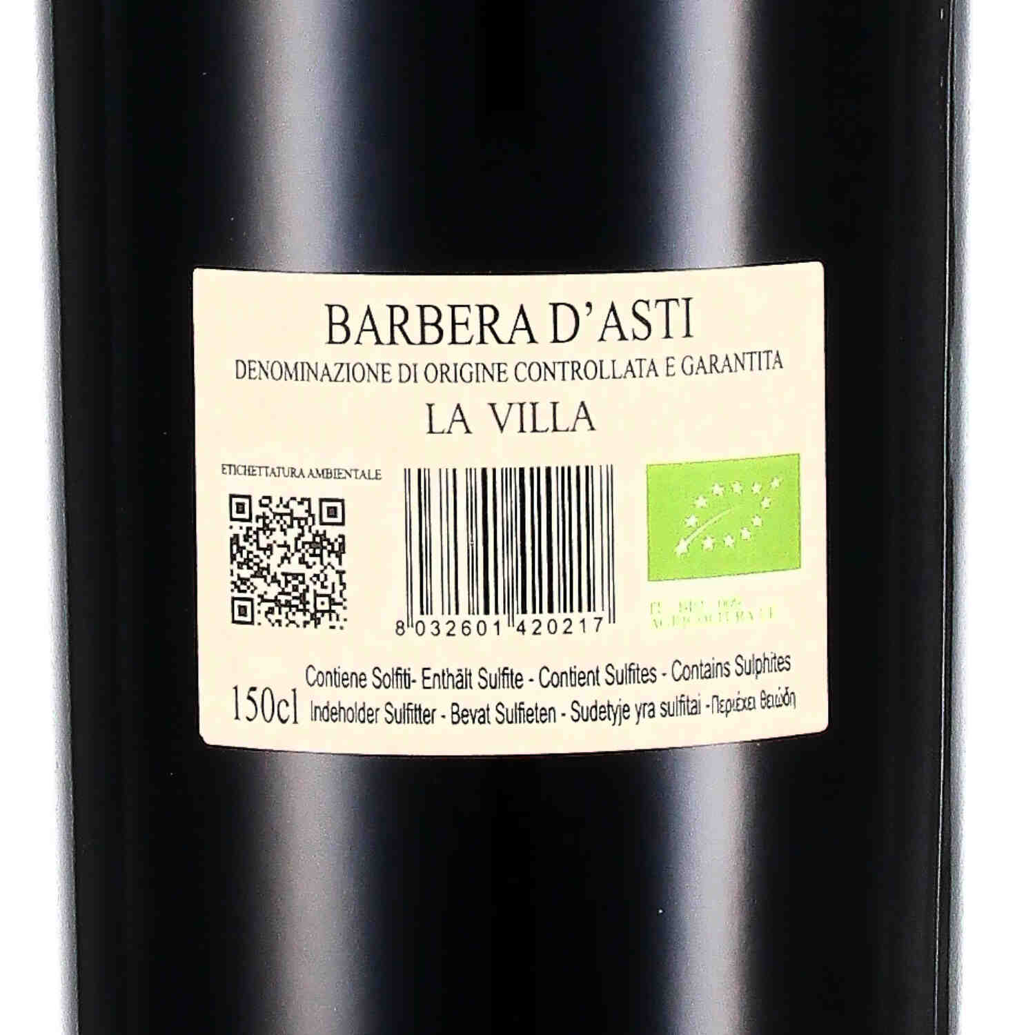 Barbera d'Asti La Villa DOCG 2022- (bio) Magnum