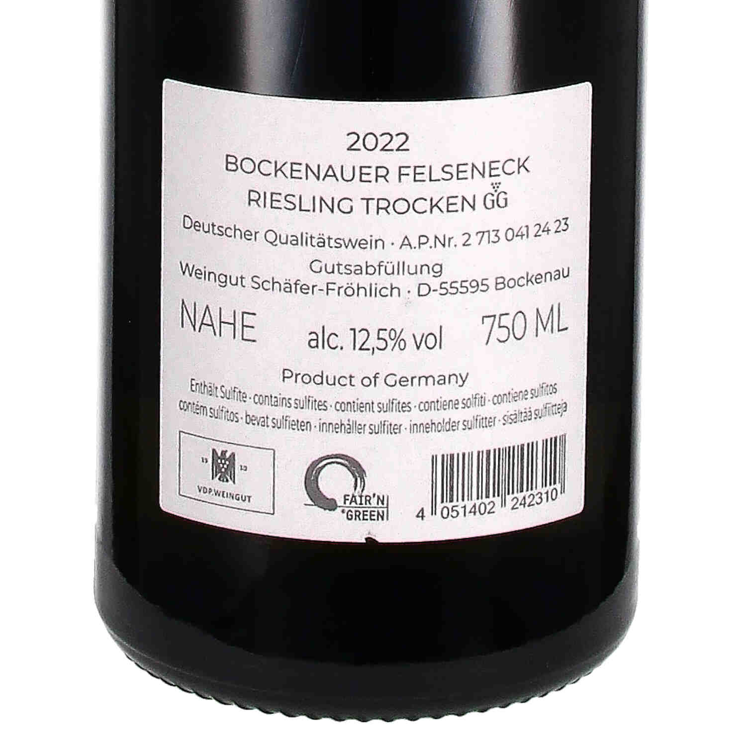 Riesling Felseneck Großes Gewächs 2022 QW