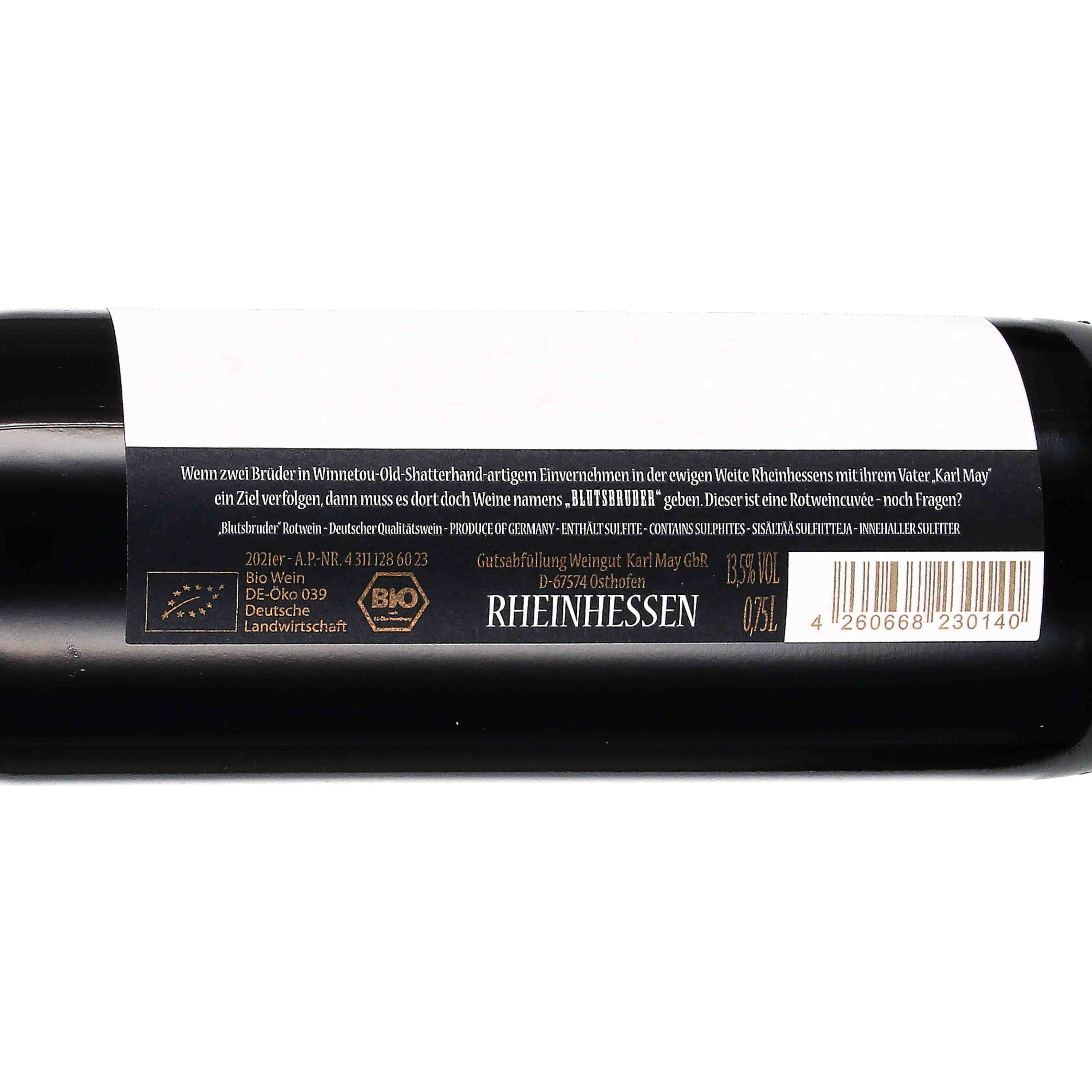 Blutsbruder Rotweincuvée 2021, Qw