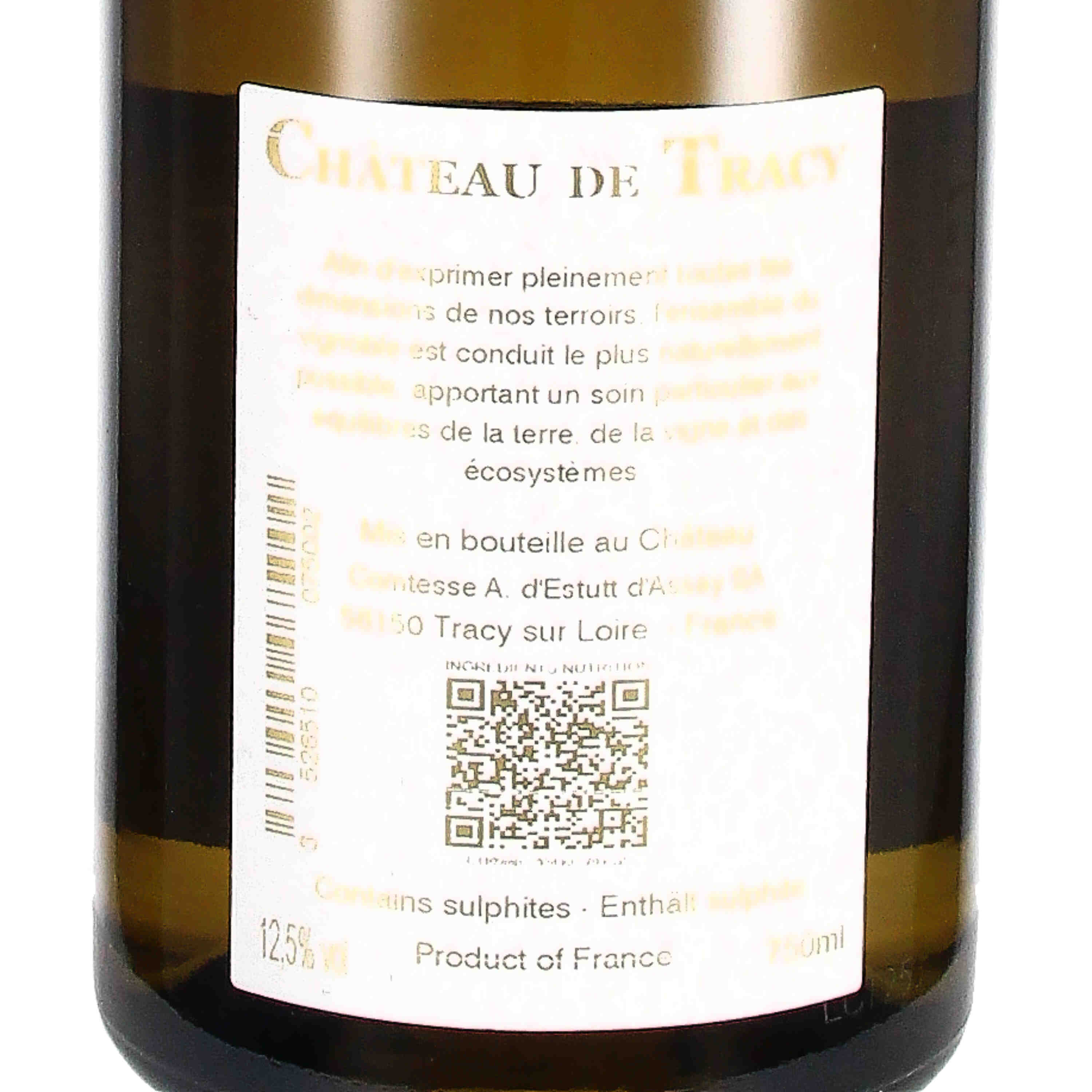 Pouilly Fumé Château de Tracy 2025 AOC (bio)