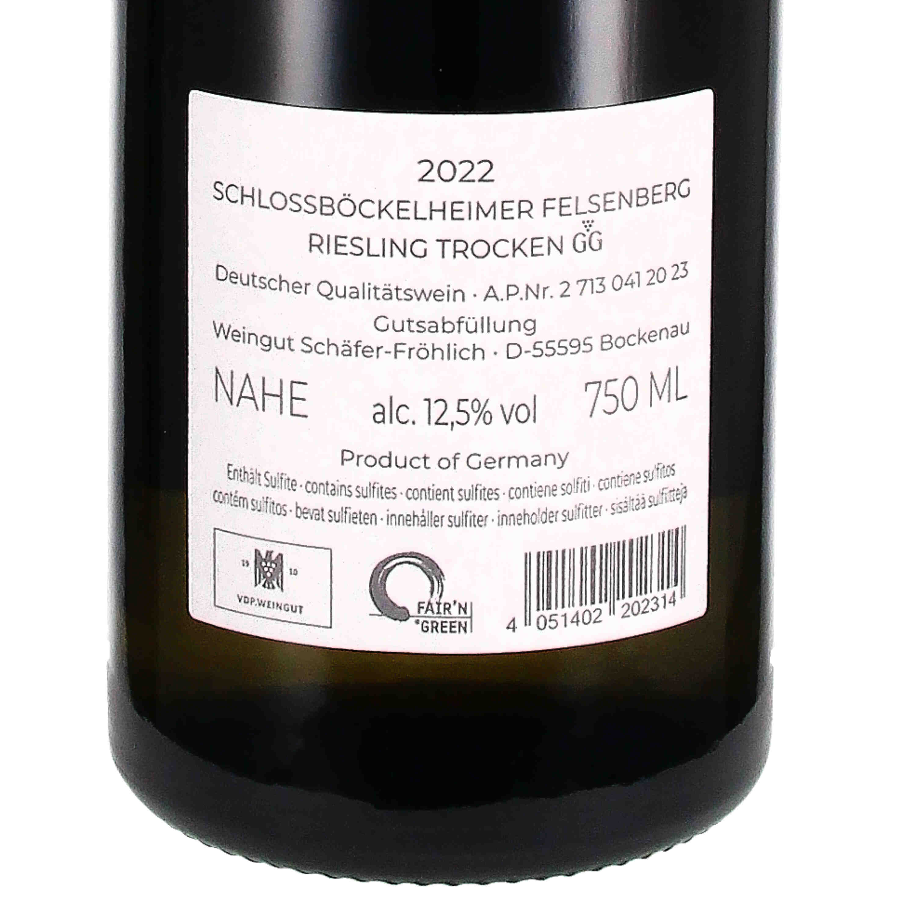 Riesling "Felsenberg" VDP.Großes Gewächs 2022