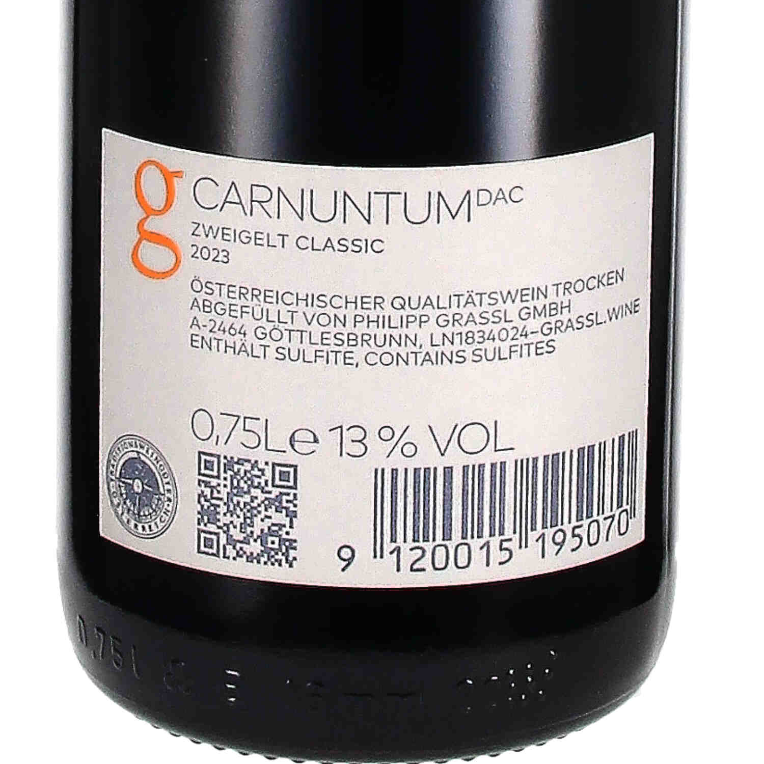 Zweigelt Classic Carnuntum DAC 2024