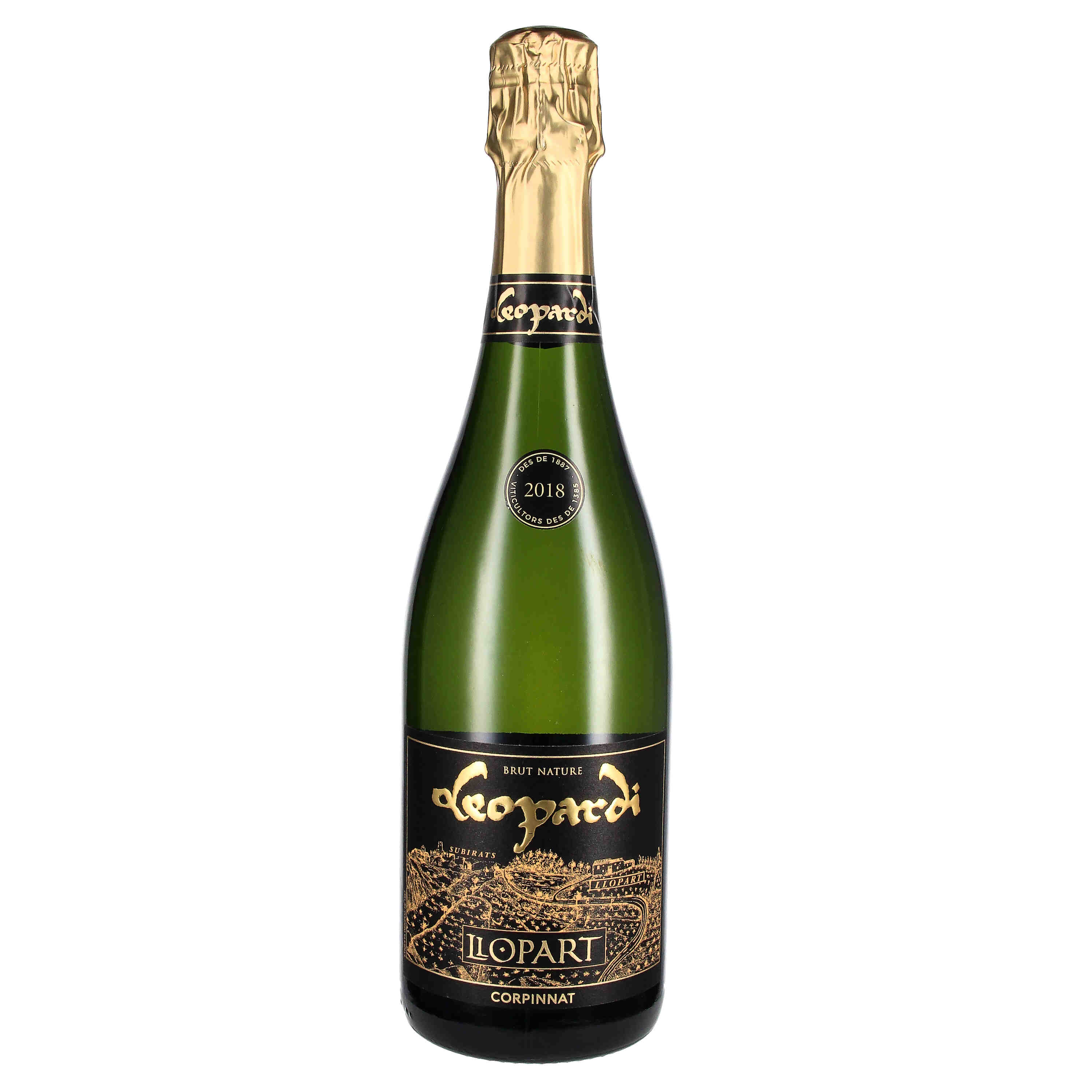 Corpinnat brut nature Leopardi 2018 (bio)