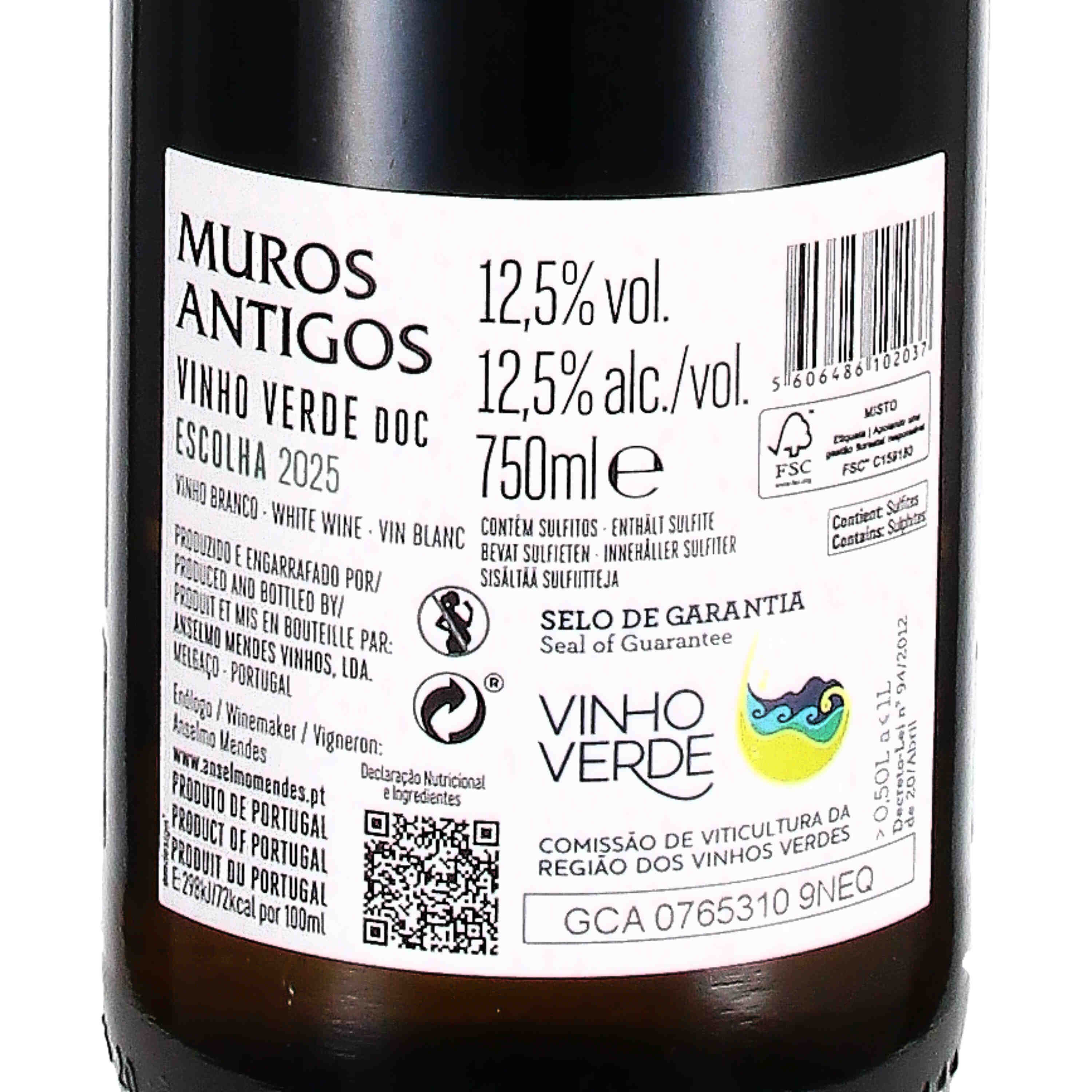 Muros Antigos Escolha DOC Vinho Verde 2025