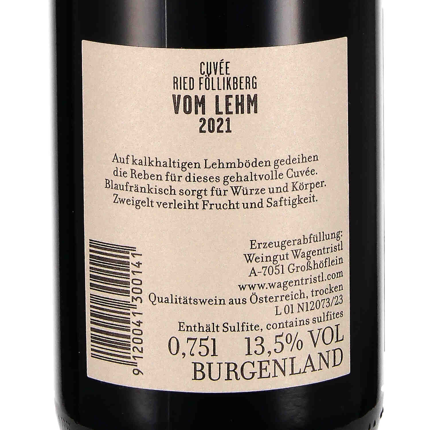 Cuvée "vom Lehm" (Ried Föllikberg) 2022