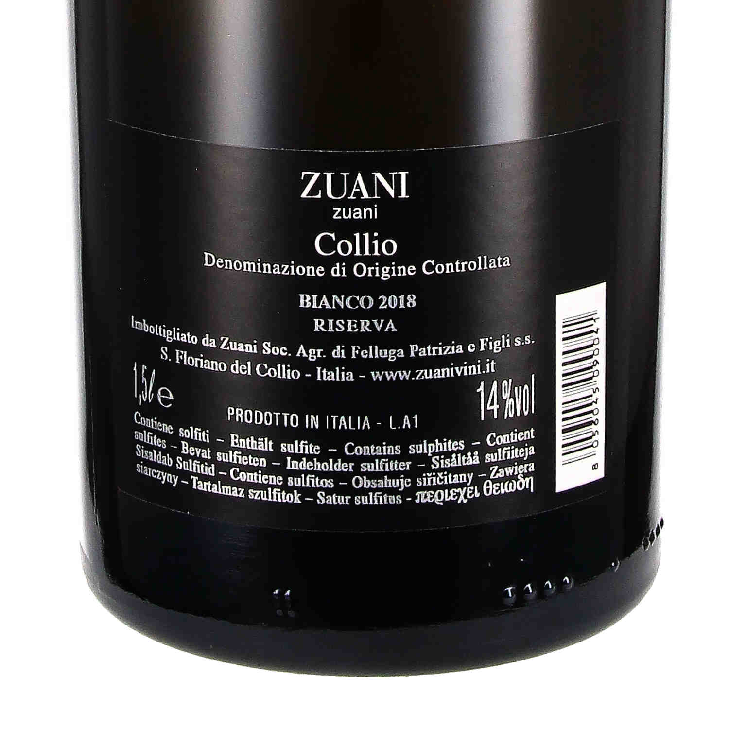 Zuani Zuani Collio DOC Riserva 2018 Magnum