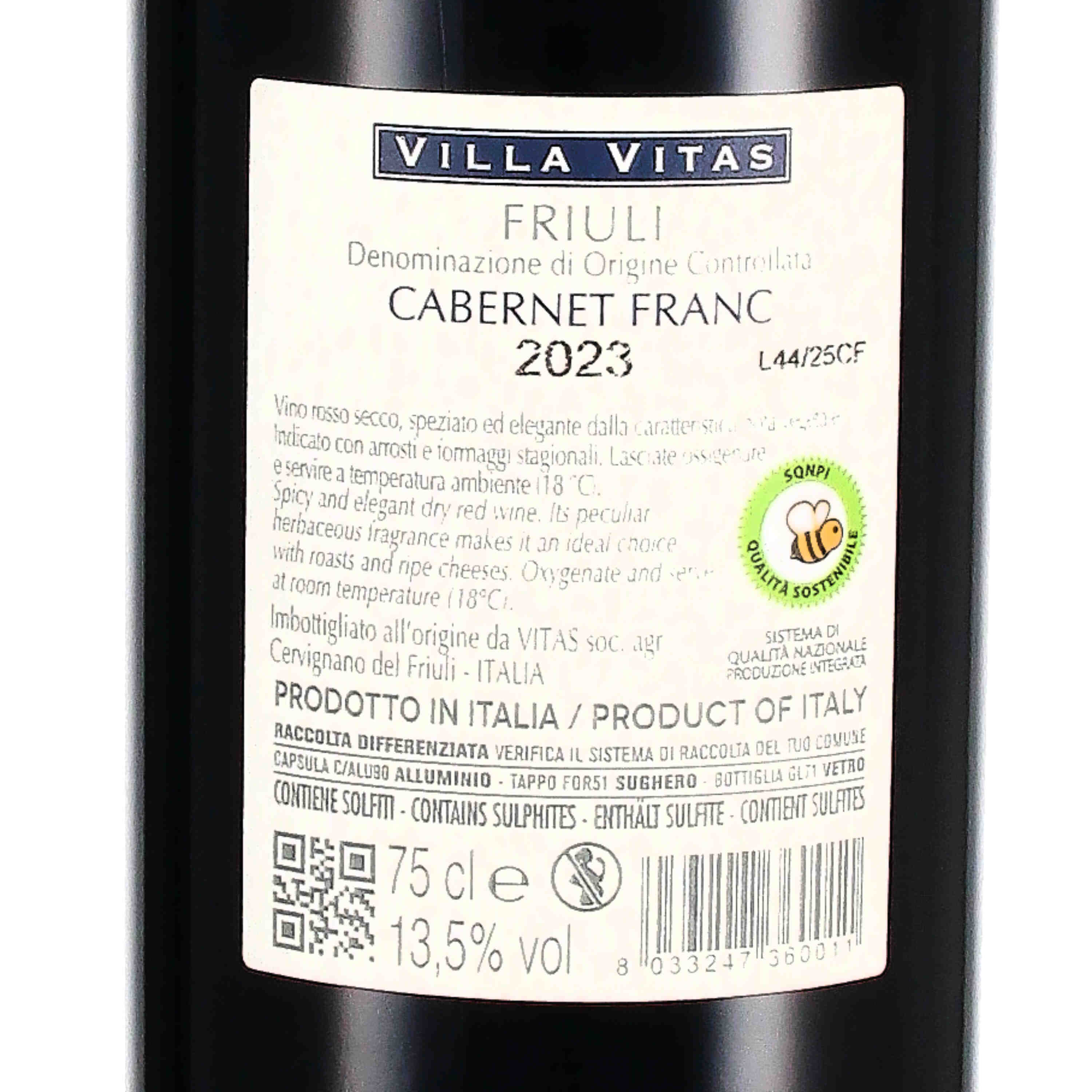 Cabernet Franc Friuli DOC 2023