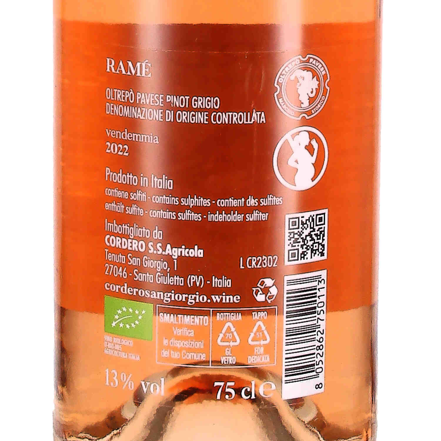 Ramé Pinot Grigio Oltrepò Pavese 2022