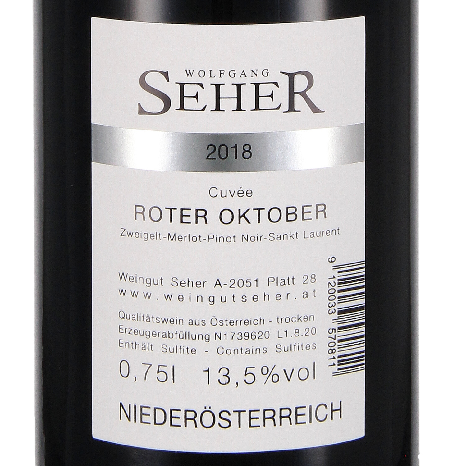 Roter Oktober Cuvee 2018