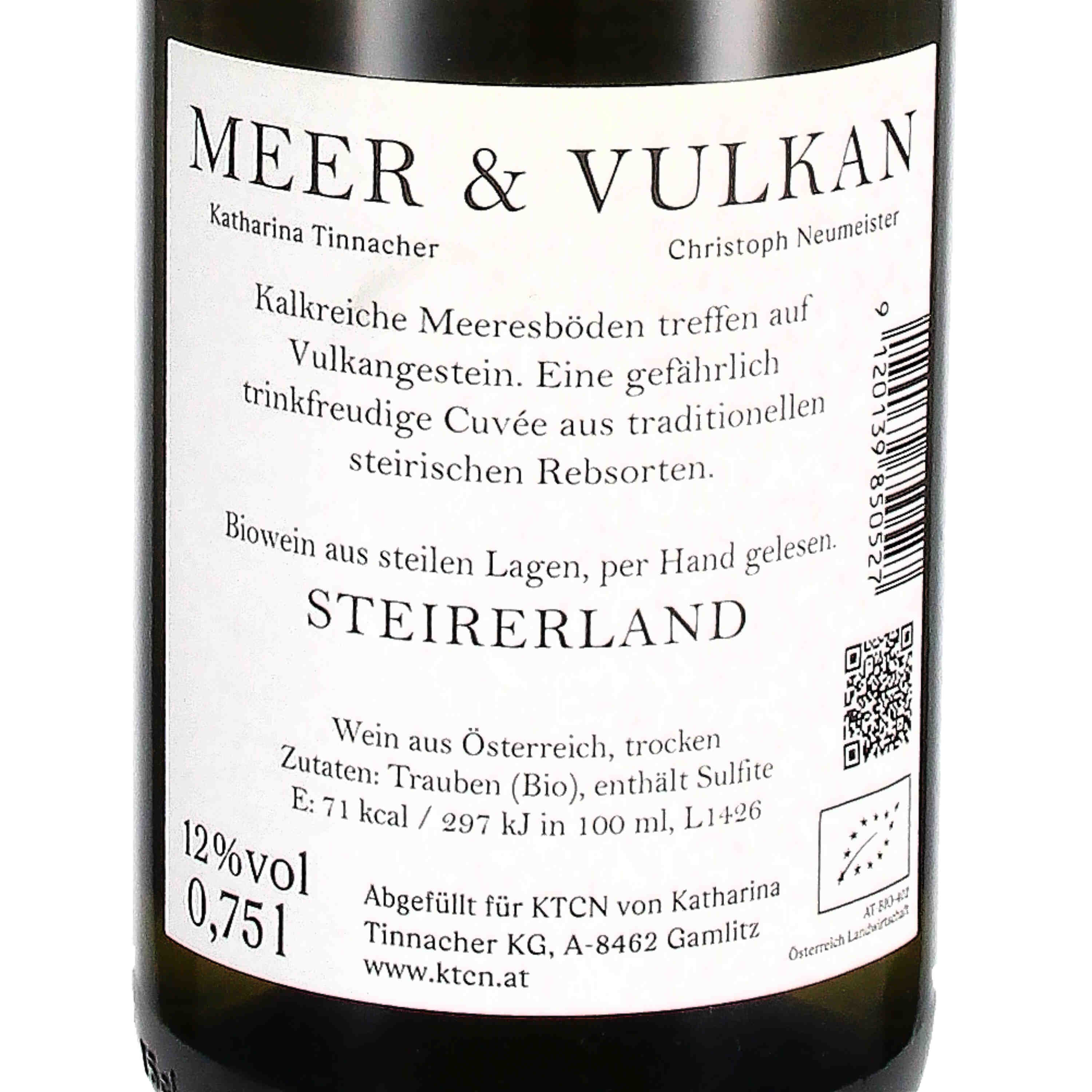 "Meer & Vulkan" Steiermark Blanc 2025 (bio)