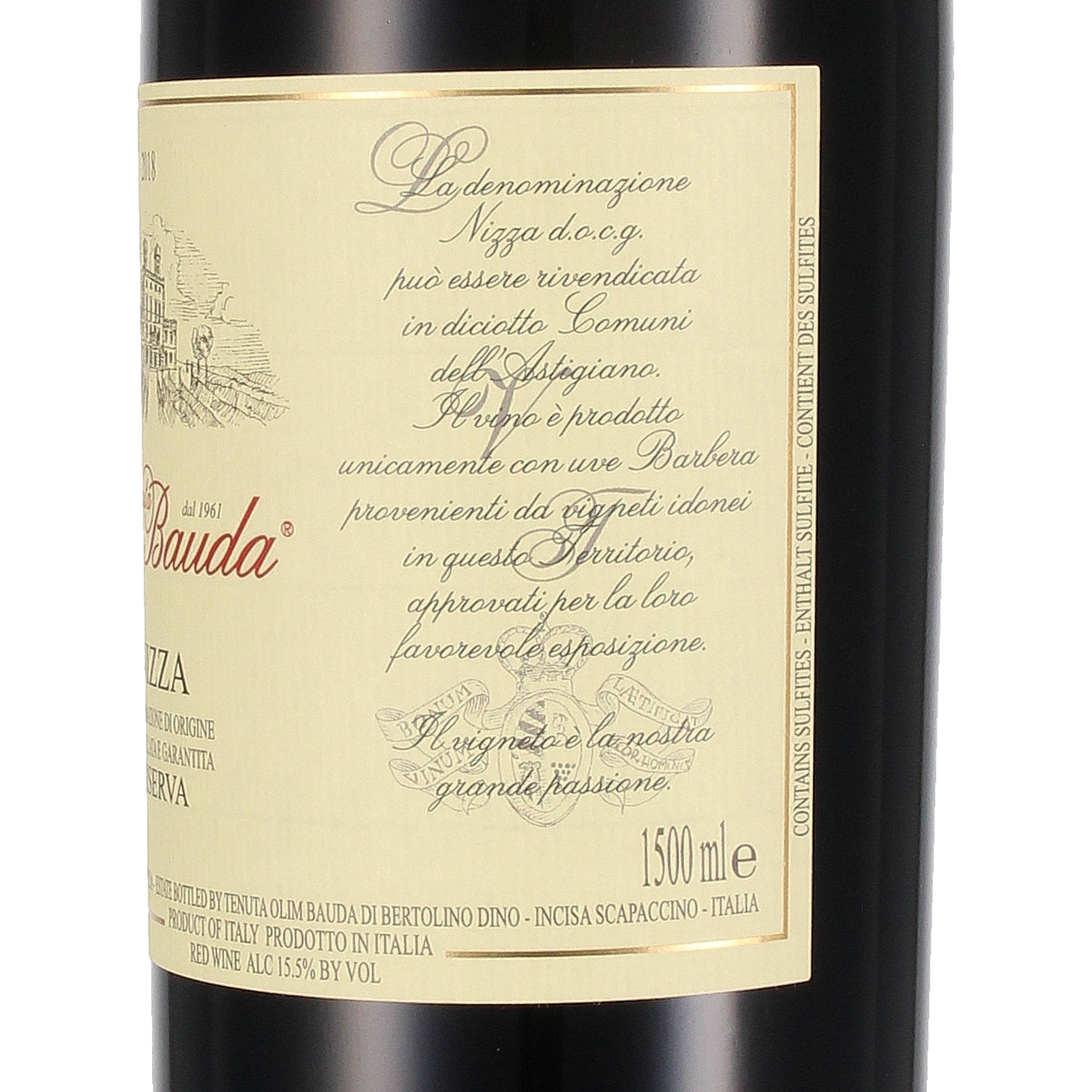 Barbera d'Asti NIZZA DOCG 2018 - Magnum