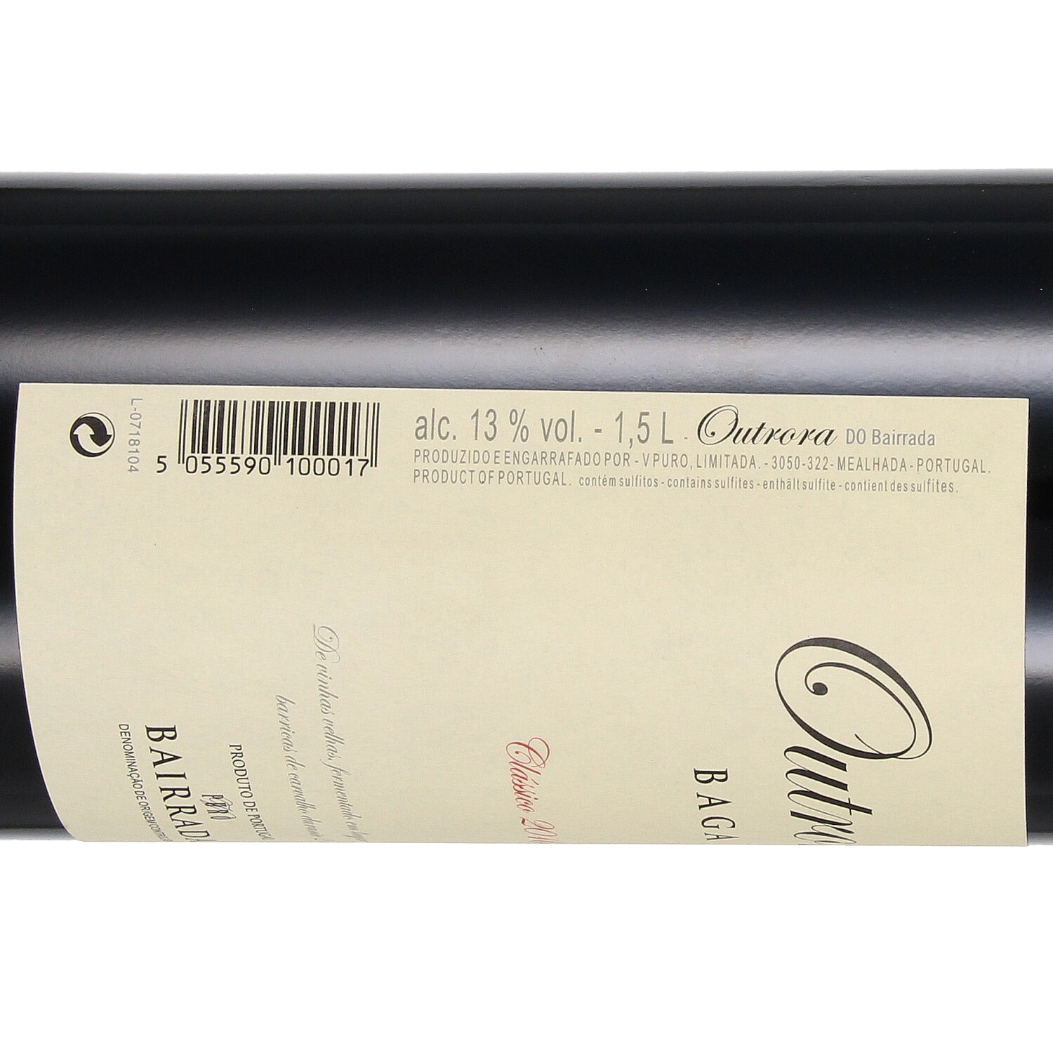 Outrora Bairrada Tinto Classíc 2016 - Magnum