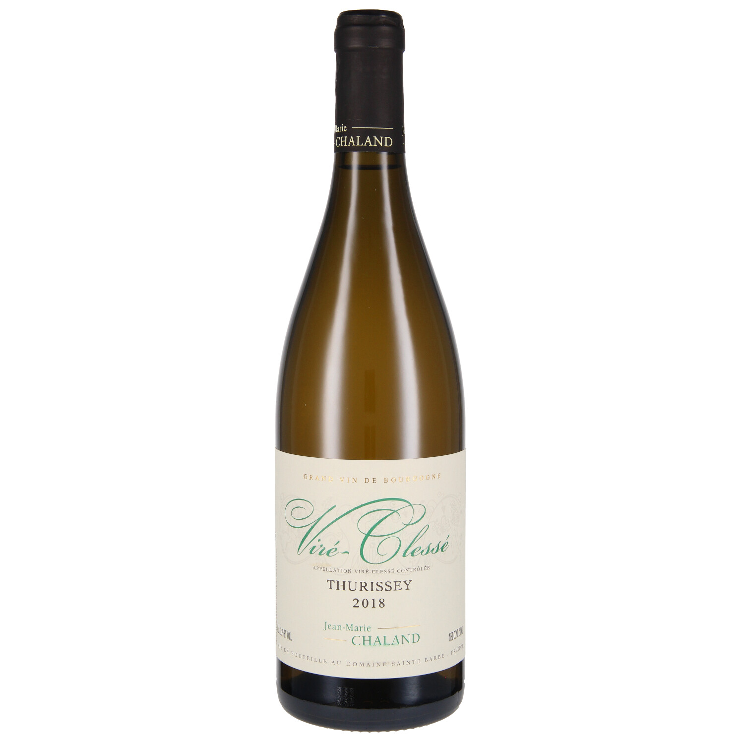 Viré-Clessé AC Thurissey Jean-Marie Chaland 2018 (bio)