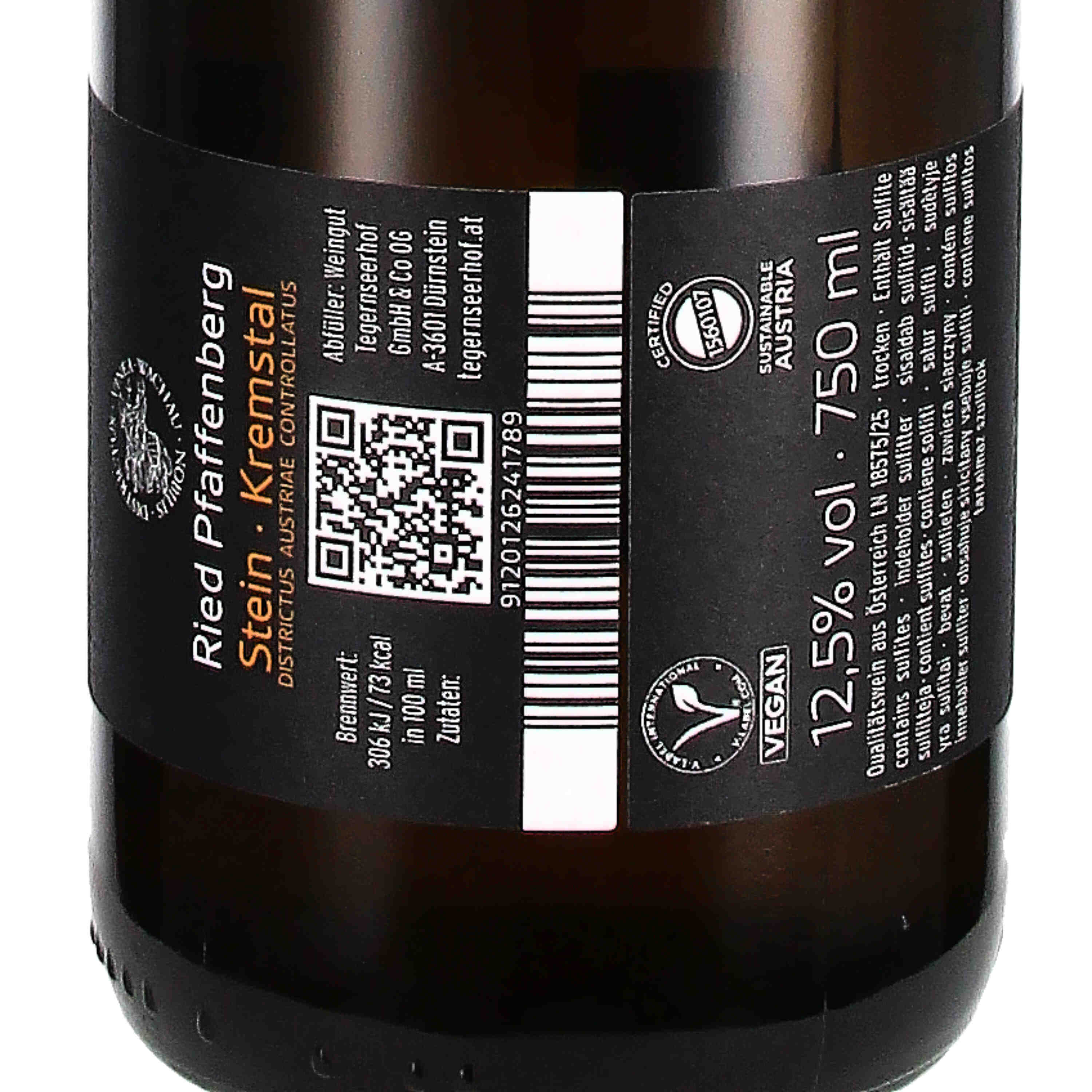 Grüner Veltliner Steiner Pfaffenberg Kremstal DAC 2024, Qw