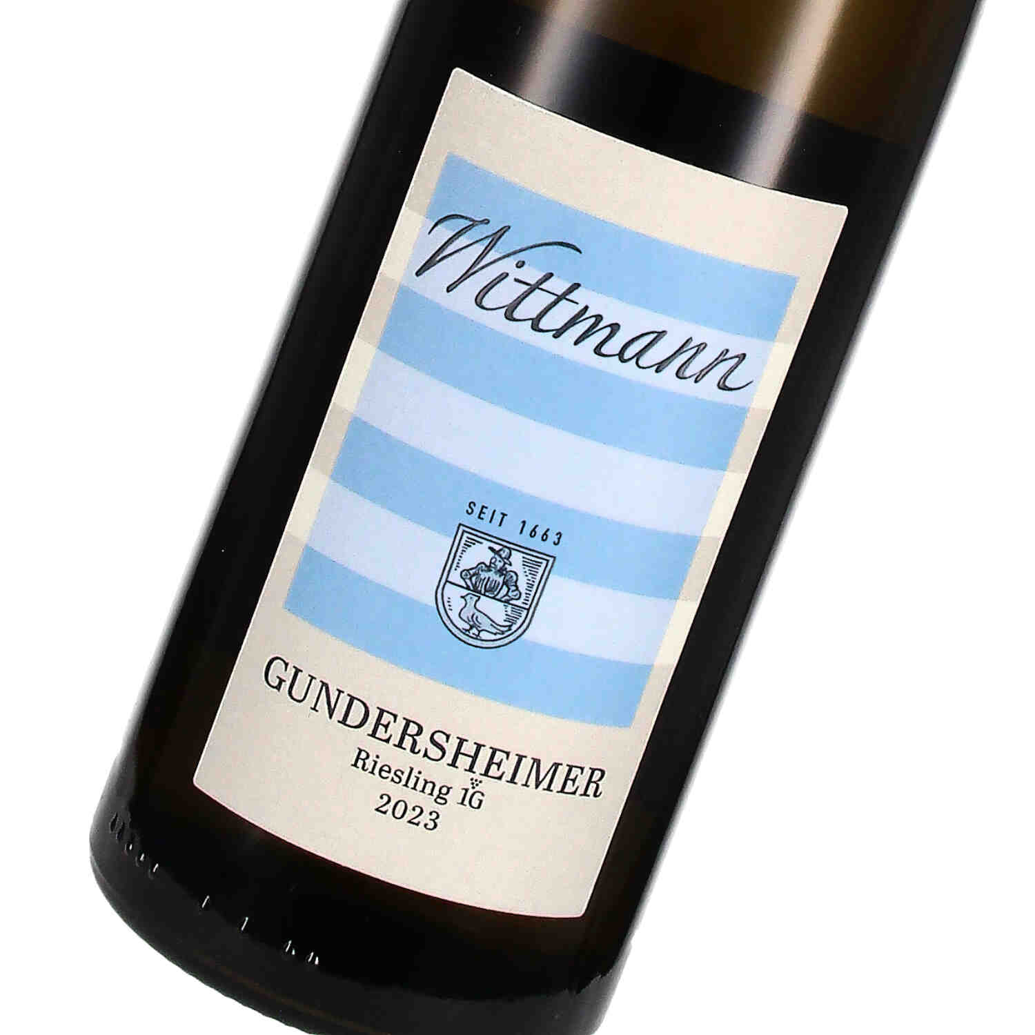 Gundersheimer Riesling trocken 1G Erste Lage 2023, QbA  (bio)