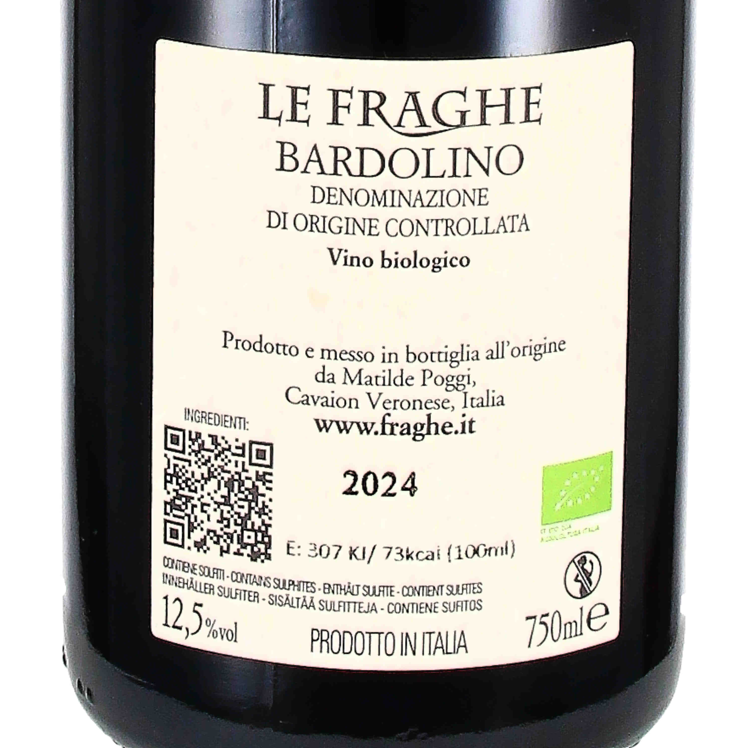 Bardolino DOC 2024 (bio)