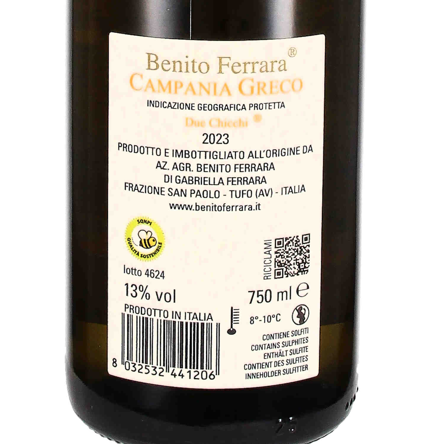 Campania Greco IGP "Due Chicchi" 2023