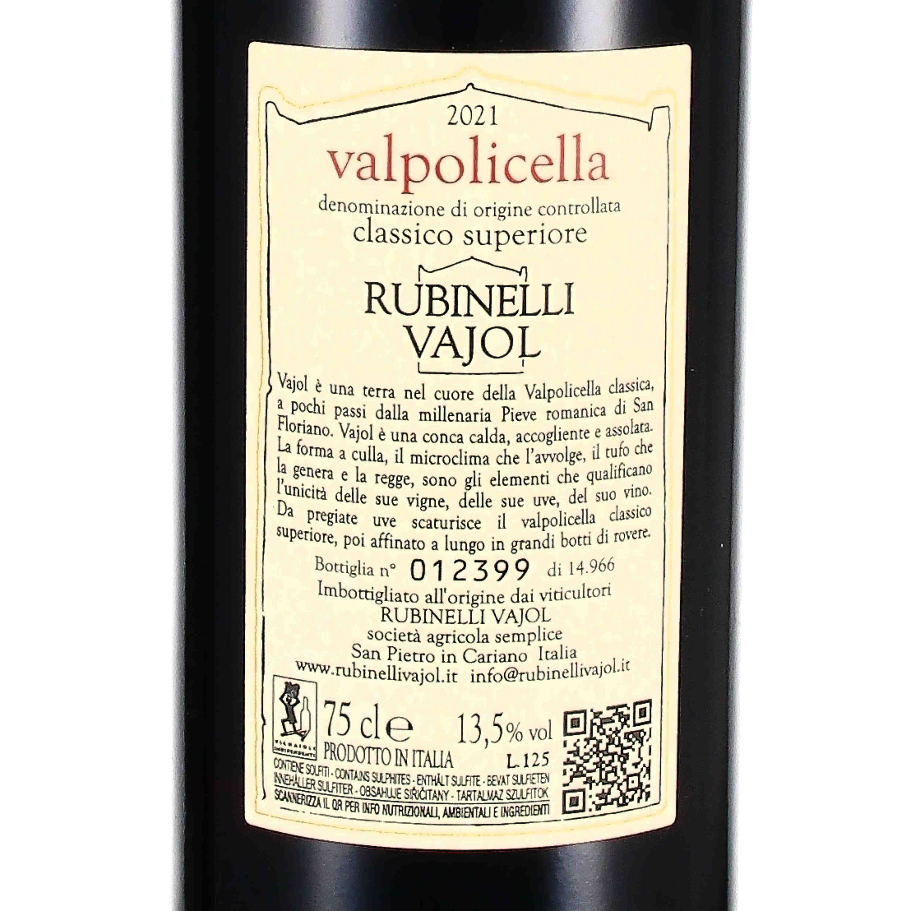 Valpolicella Classico Superiore DOC 2021