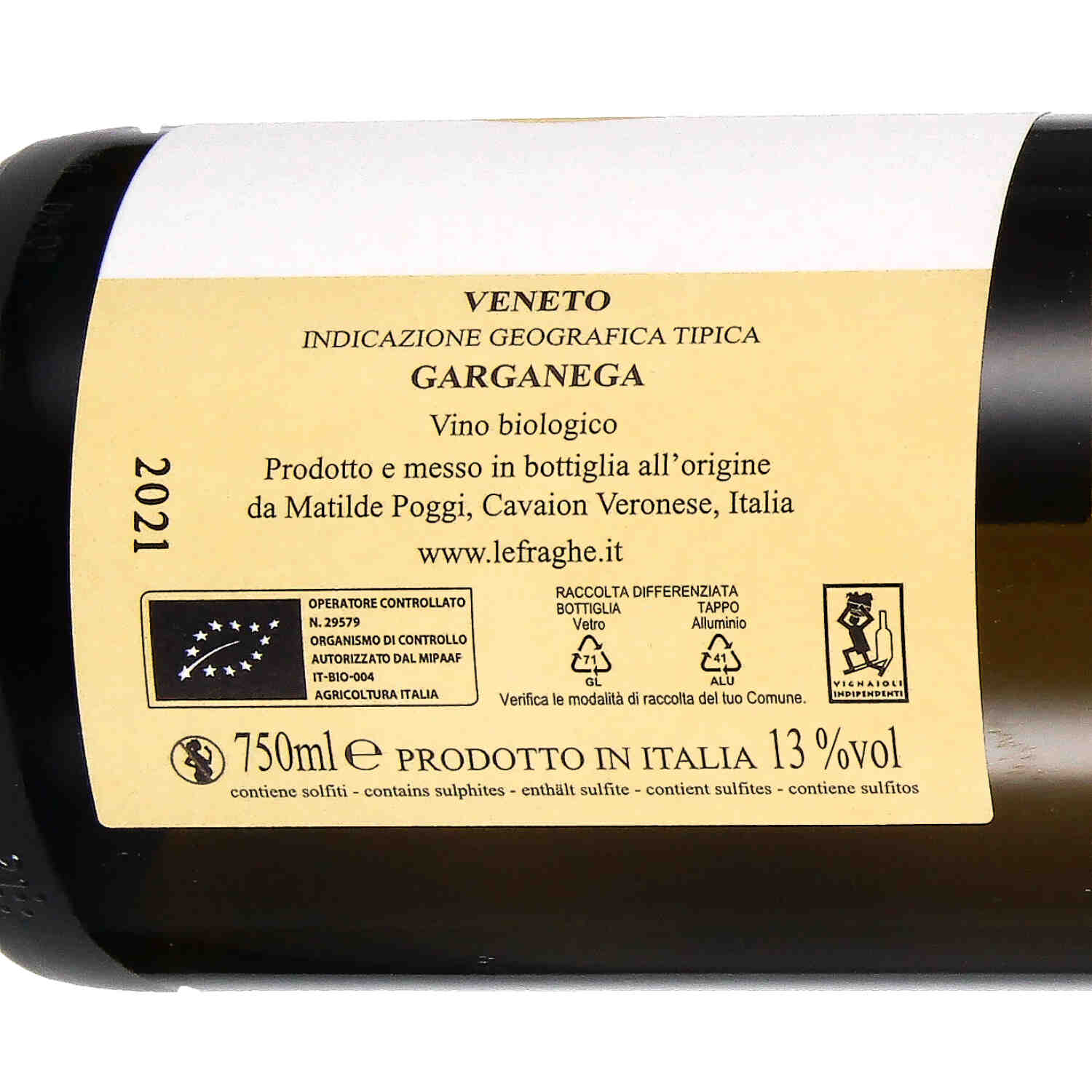 Chiaretto di Bardolino DOC "Traccia di Rosa" 2021 (bio)