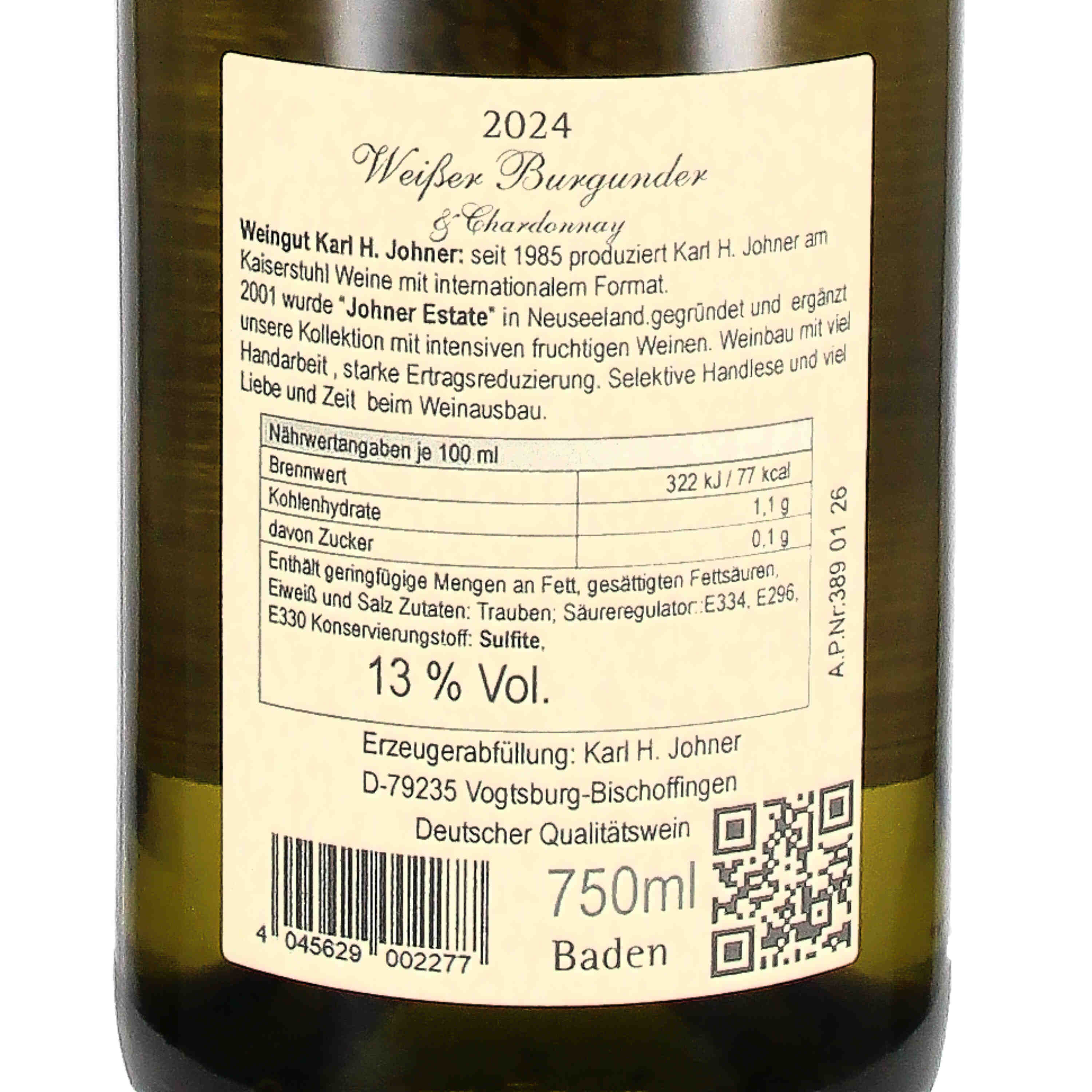 Weißer Burgunder & Chardonnay 2024