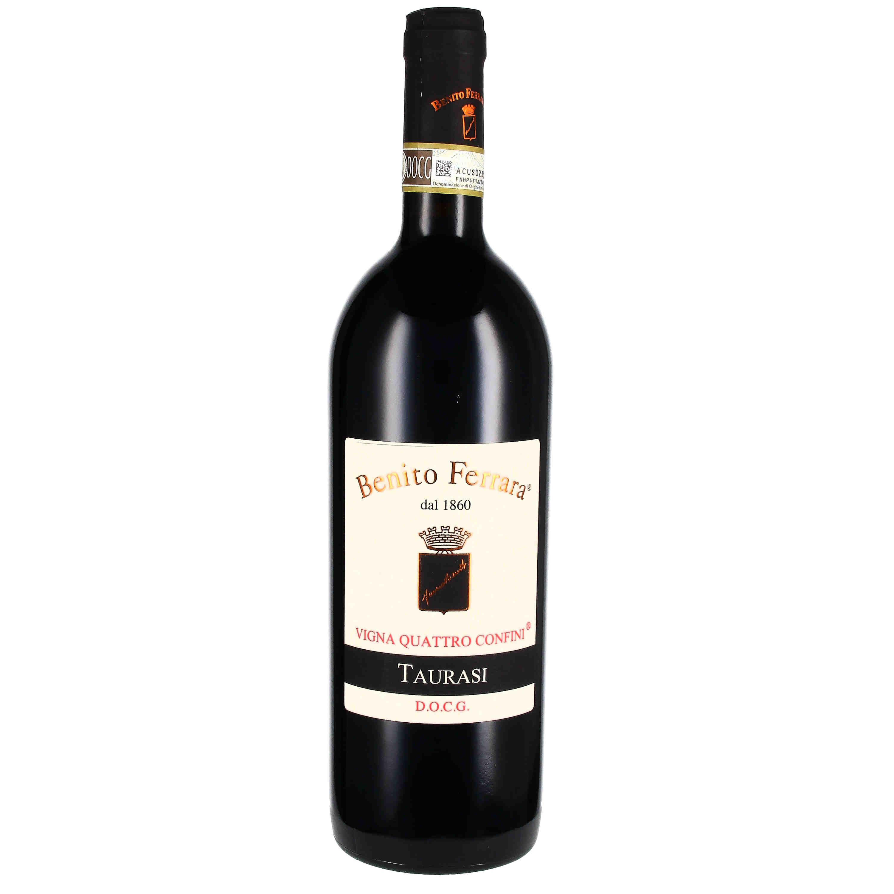 Taurasi DOCG Vigna Quattro Confini 2020