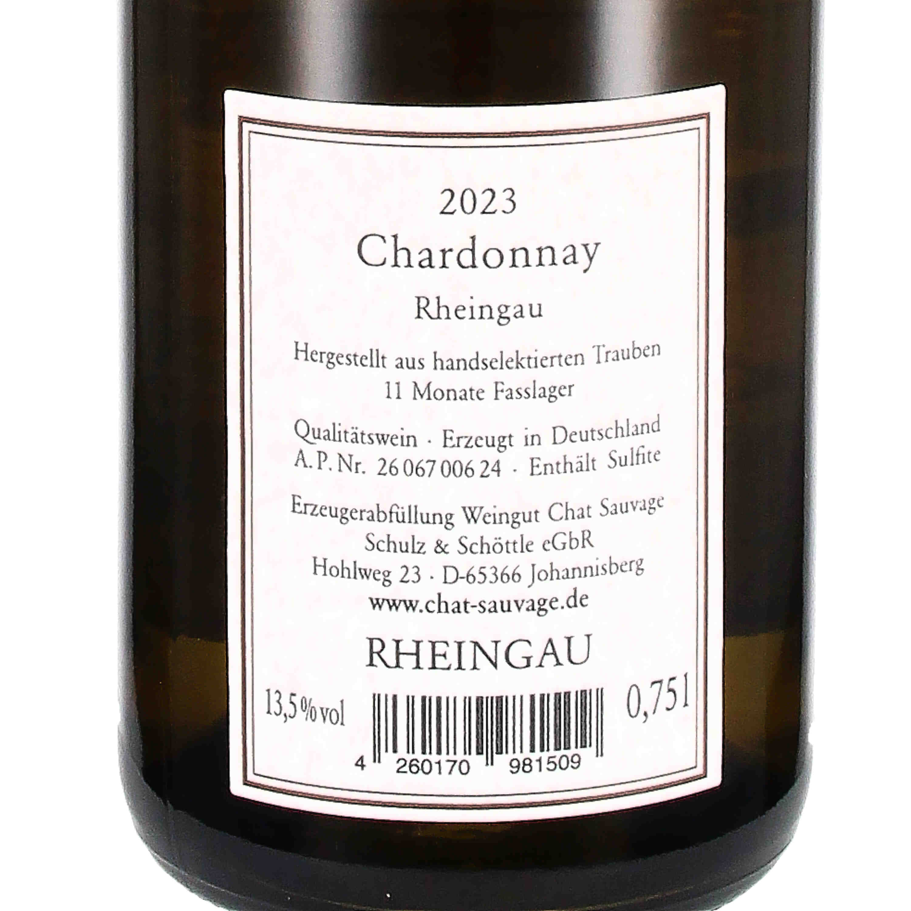Rheingau Chardonnay 2022, Qw