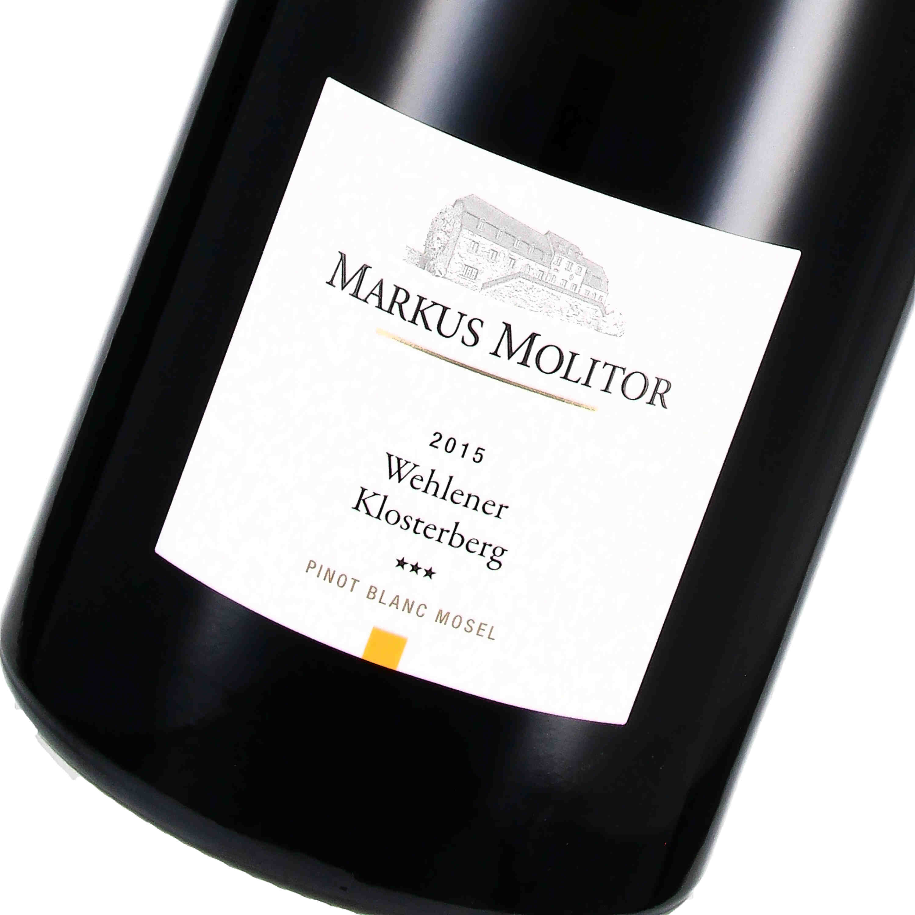 Pinot Blanc Wehlener Klosterberg  *** 2015 QbA - Doppelmagnum