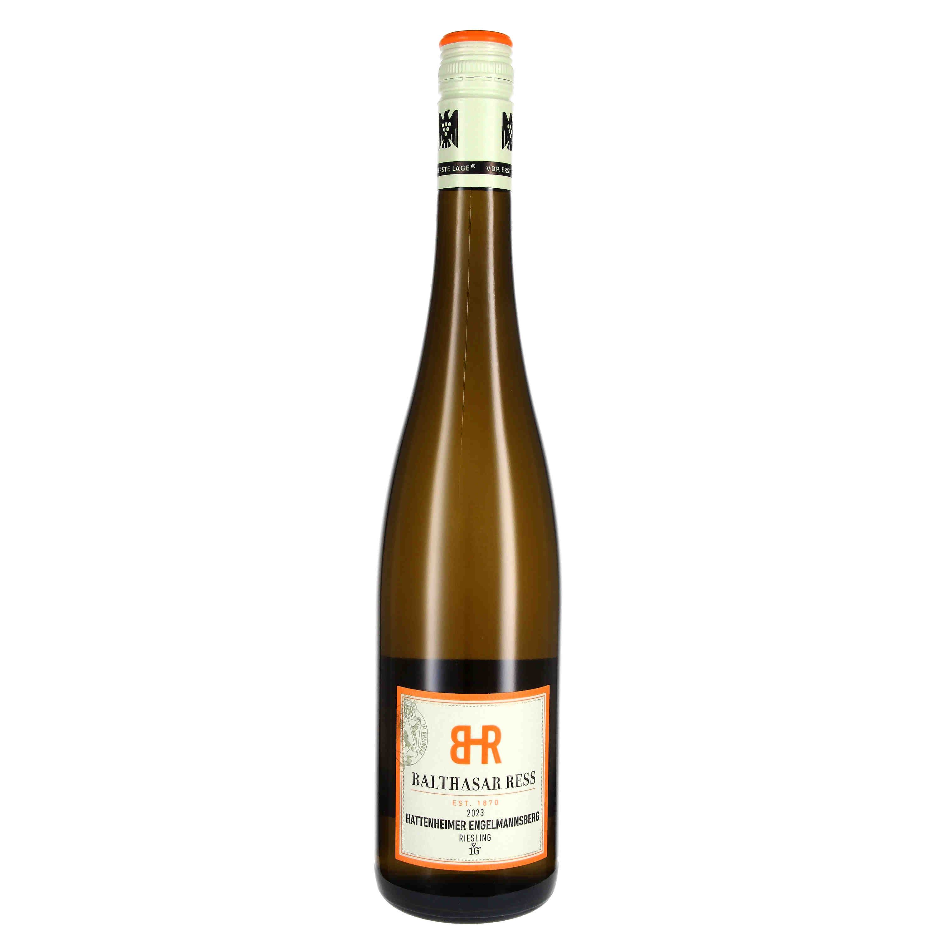 Riesling trocken Hattenheim Engelmannsberg VDP.Erste Lage 2023, Qw (bio)
