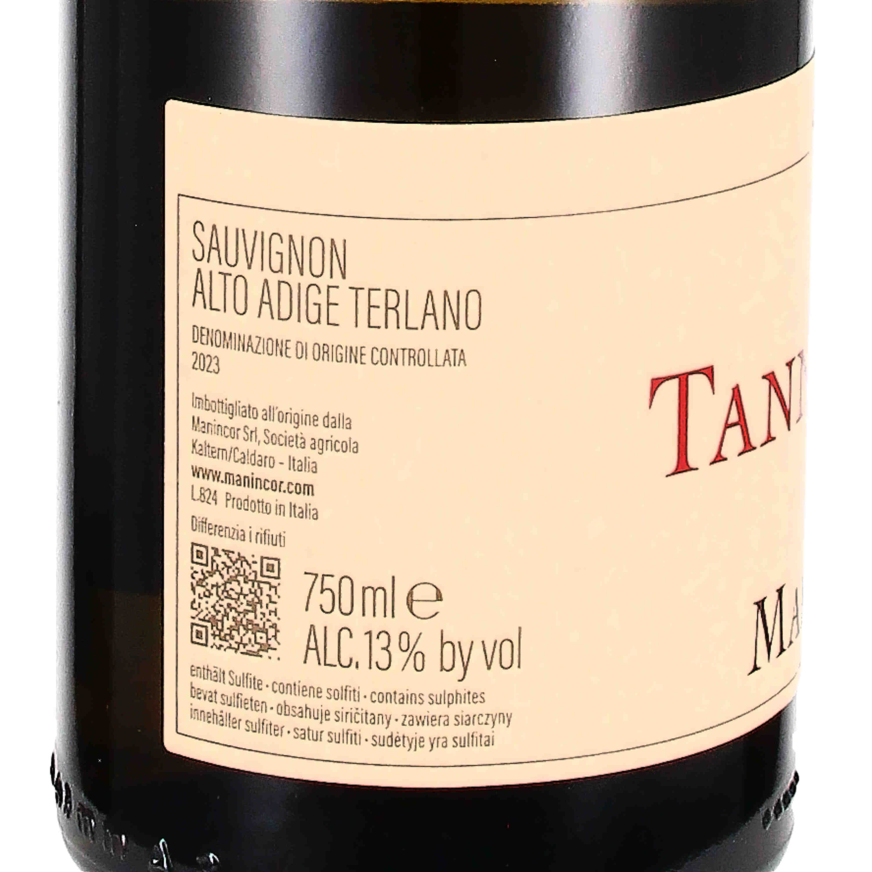 Sauvignon Blanc Tannenberg Terlan DOC 2024 (bio)