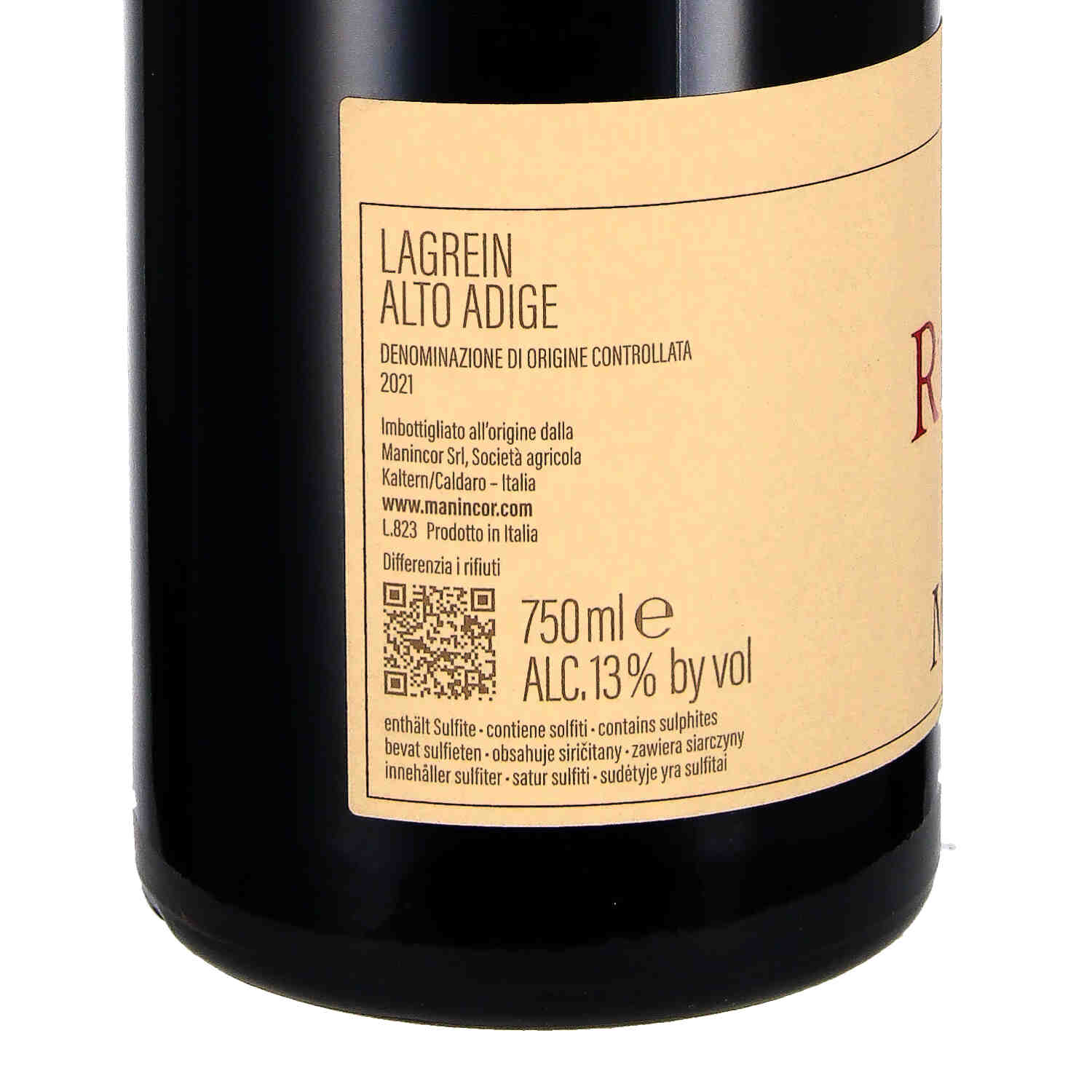 Lagrein Rubatsch Terlan DOC 2021 (bio)