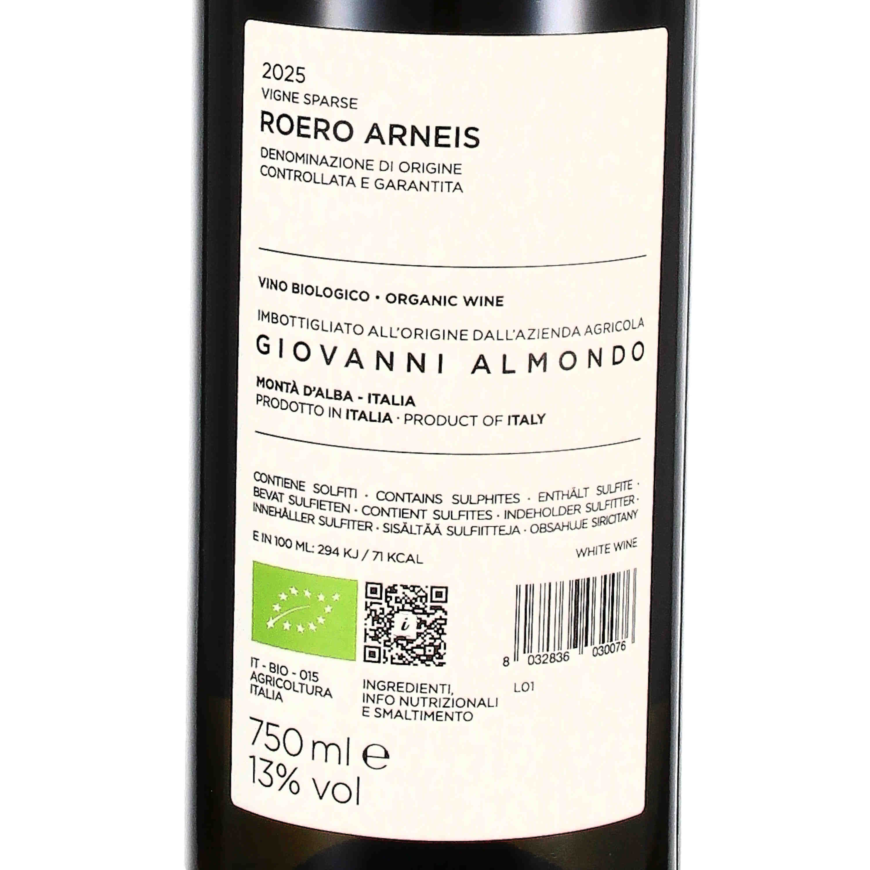 Roero Arneis DOCG Vigne Sparse 2025